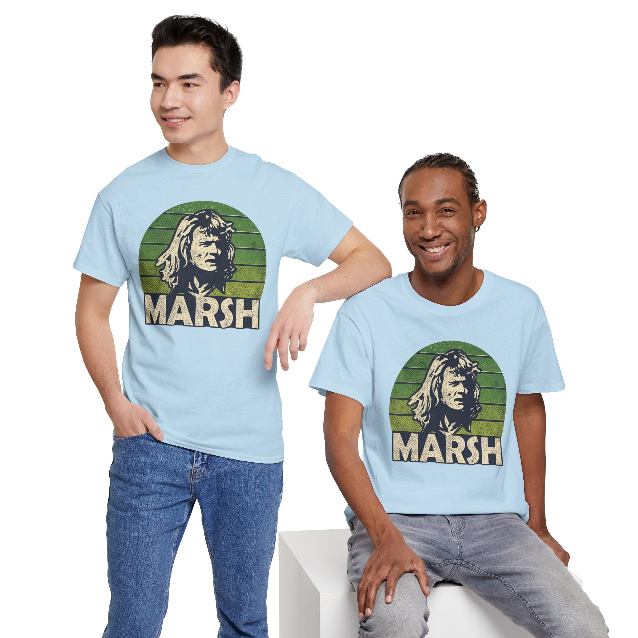 Rodney Marsh Retro Portrait Tee — Graphic T-Shirt