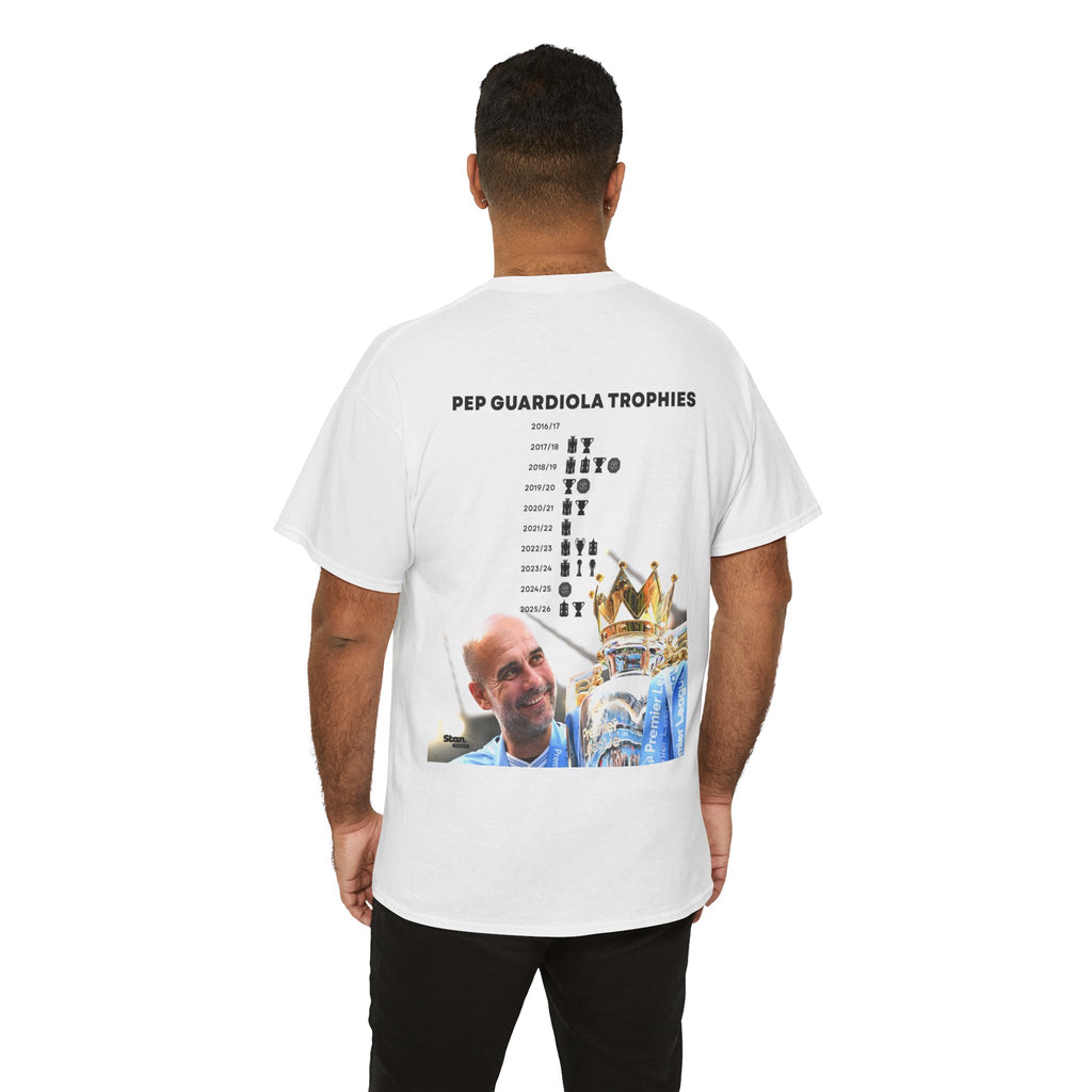 Pep Guardiola Trophies Graphic Tee