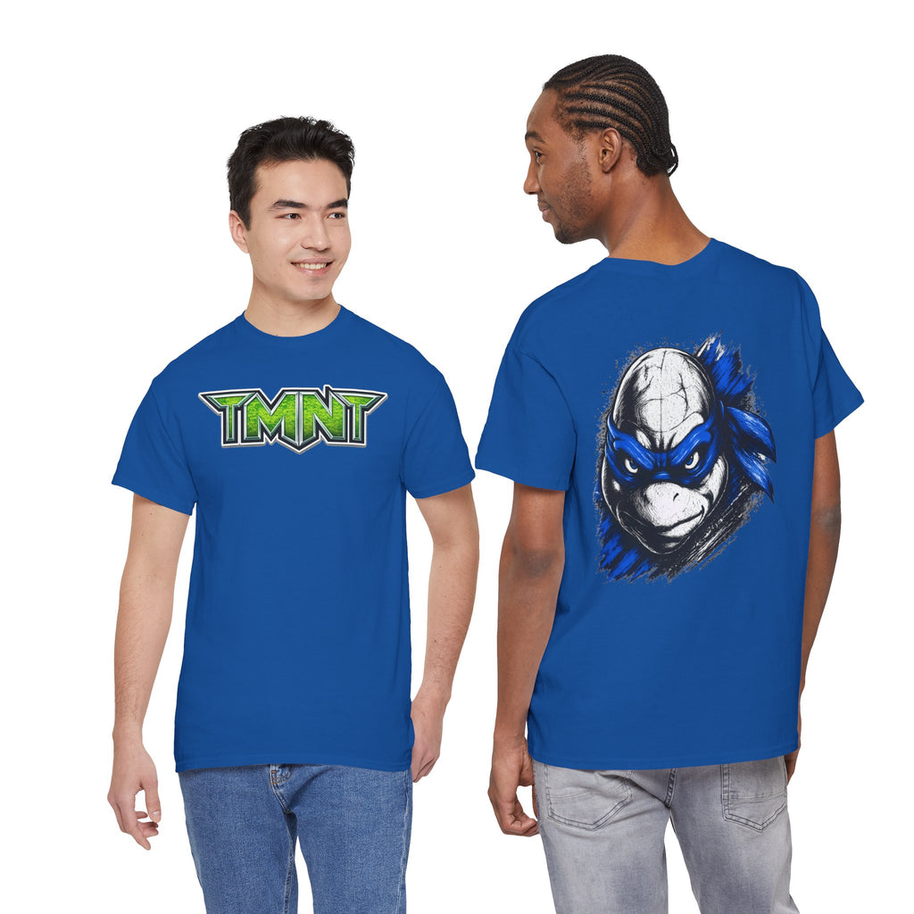 TMNT Leonardo Graphic Tee — Blue Mask Turtle T-Shirt