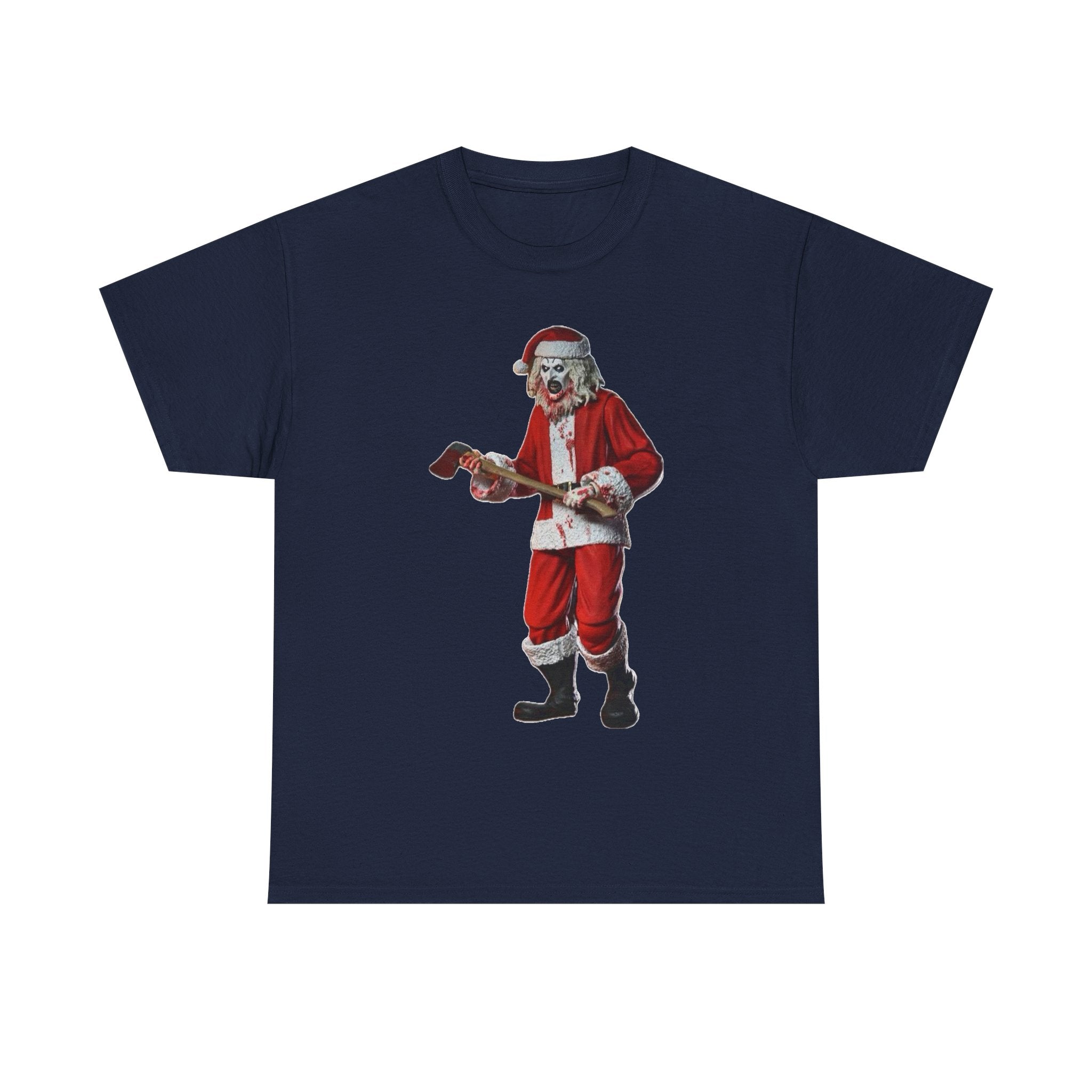 Santa Skeleton Guitar T-Shirt