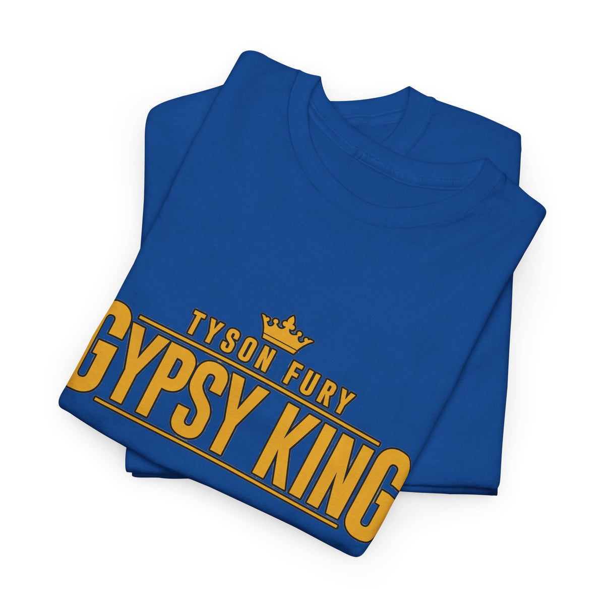 T-Shirt — "Gypsy King" Retro Crown Boxing Tribute Tee
