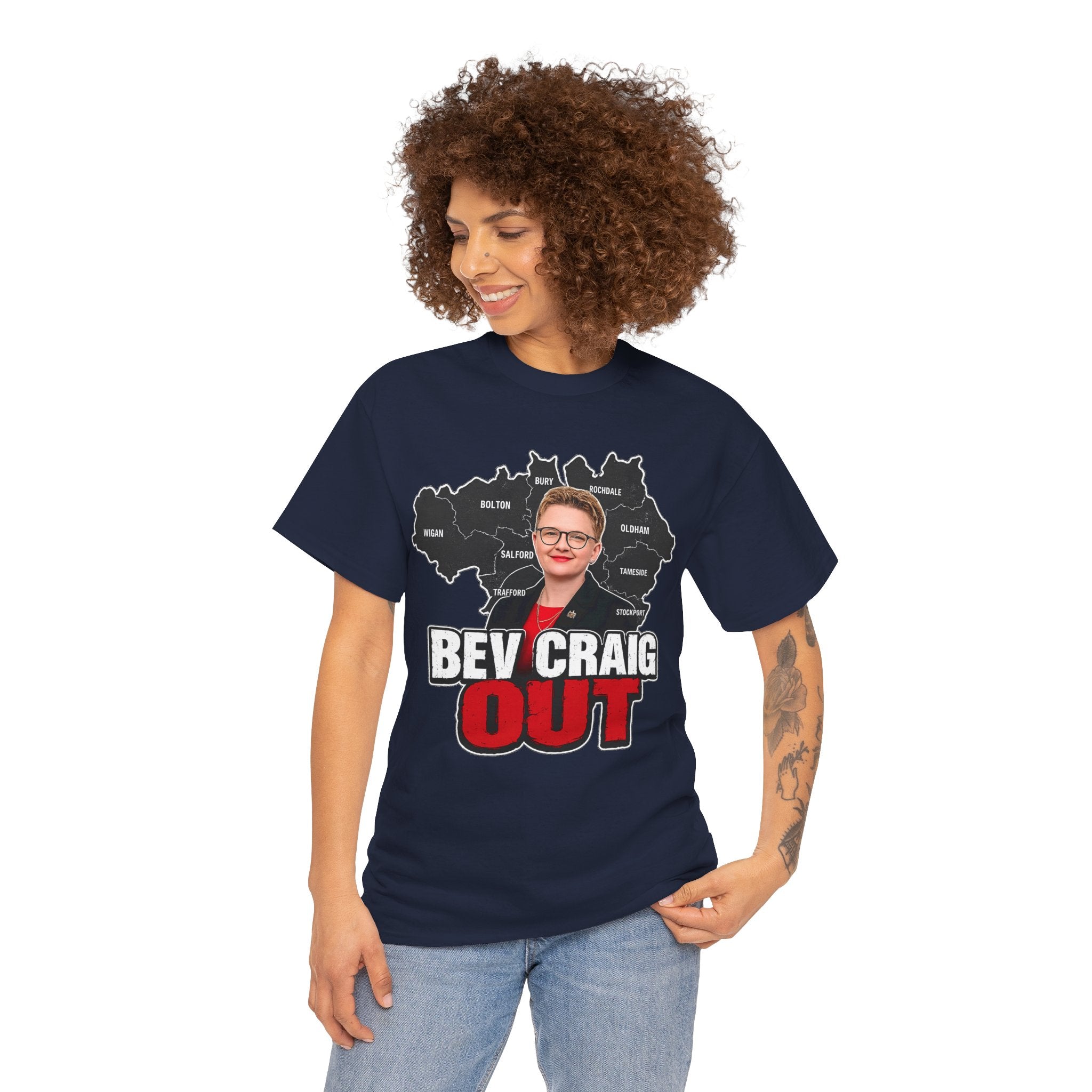 Bev Craig Out Greater Manchester Mayor Tee / T-Shirt