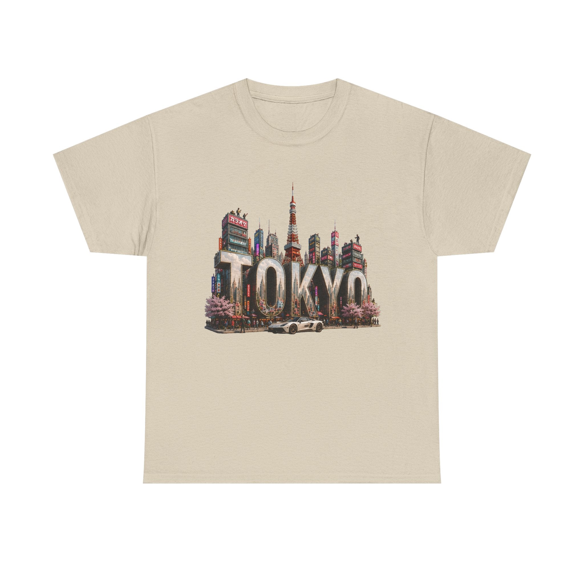 Tokyo Skyline T-Shirt — Vintage Cityscape Graphic Tee