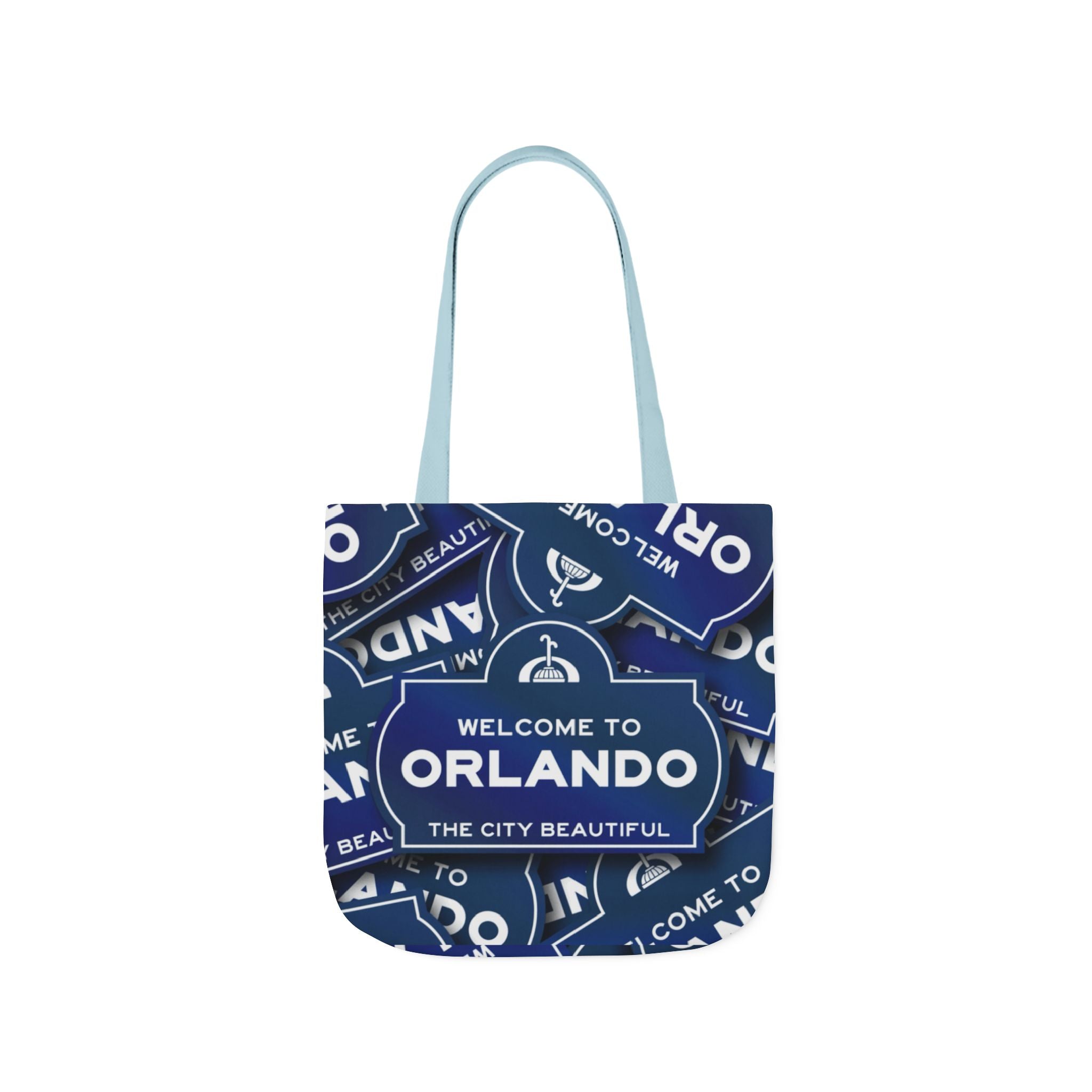 Orlando Welcome Sign Canvas Tote