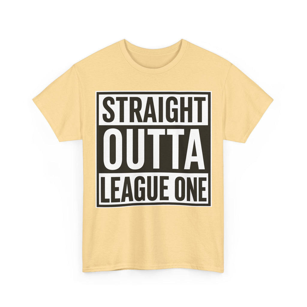 Straight Outta League One T‑Shirt — Football Fan Tee