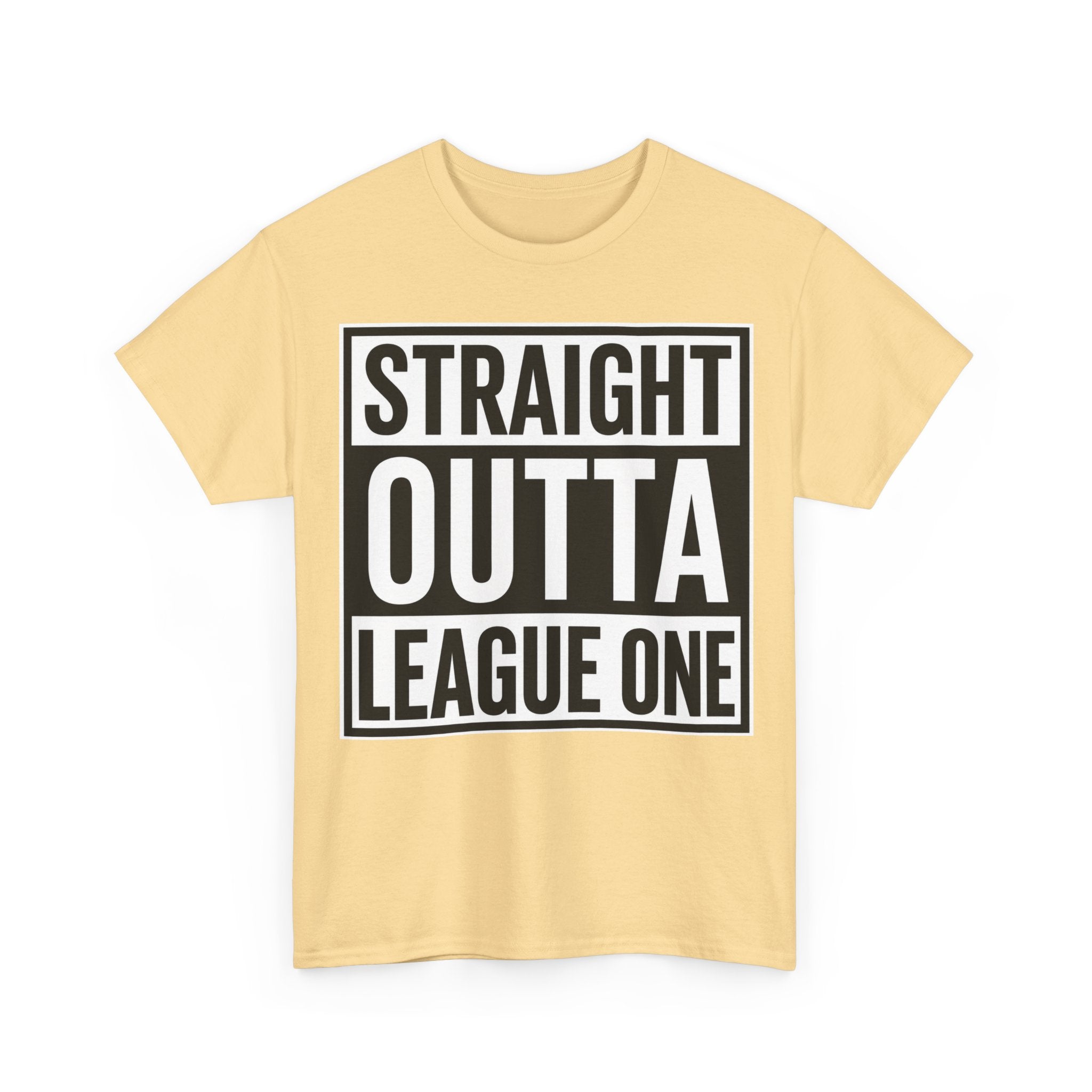 Straight Outta League One T‑Shirt — Football Fan Tee