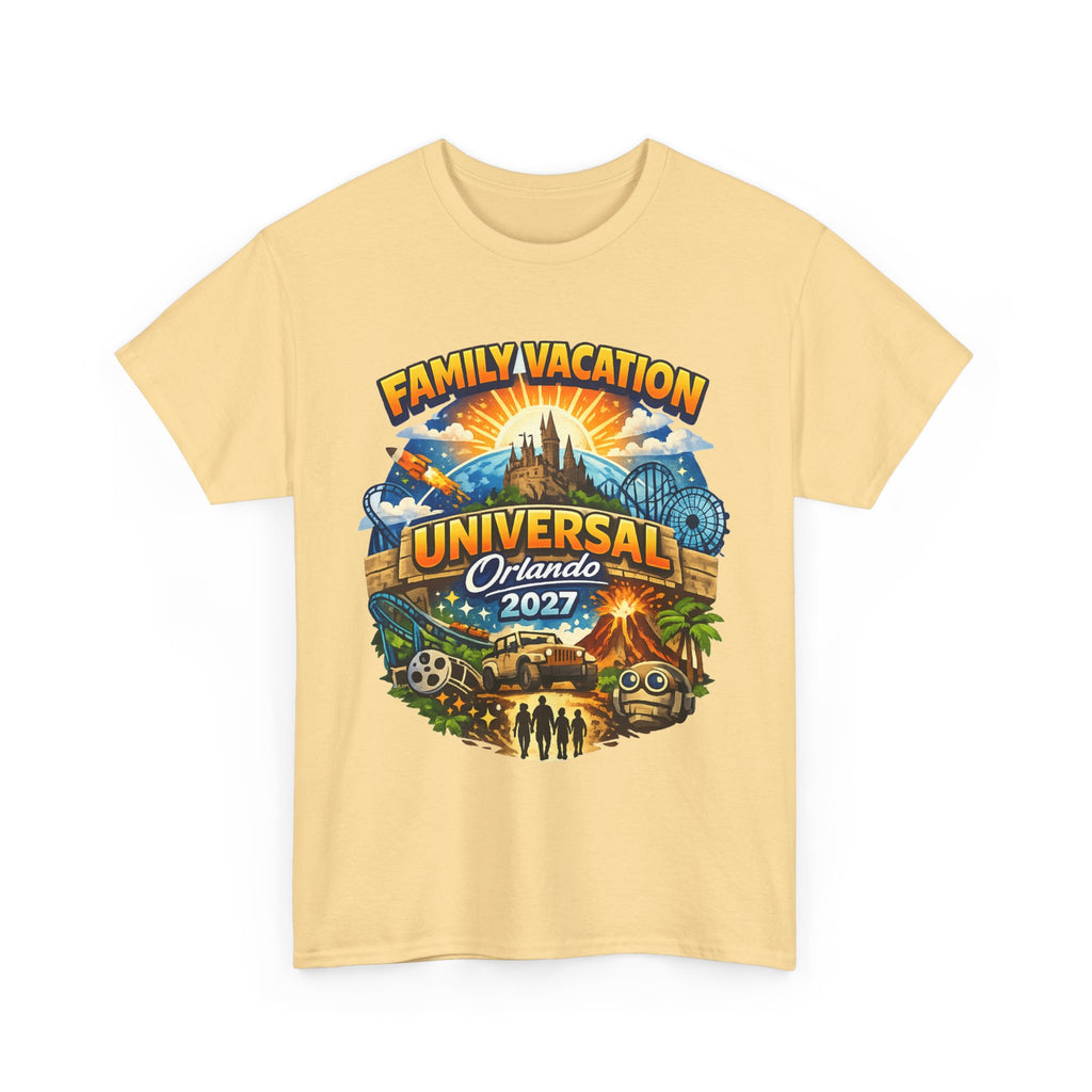 Universal Orlando 2027 Family Vacation T-Shirt