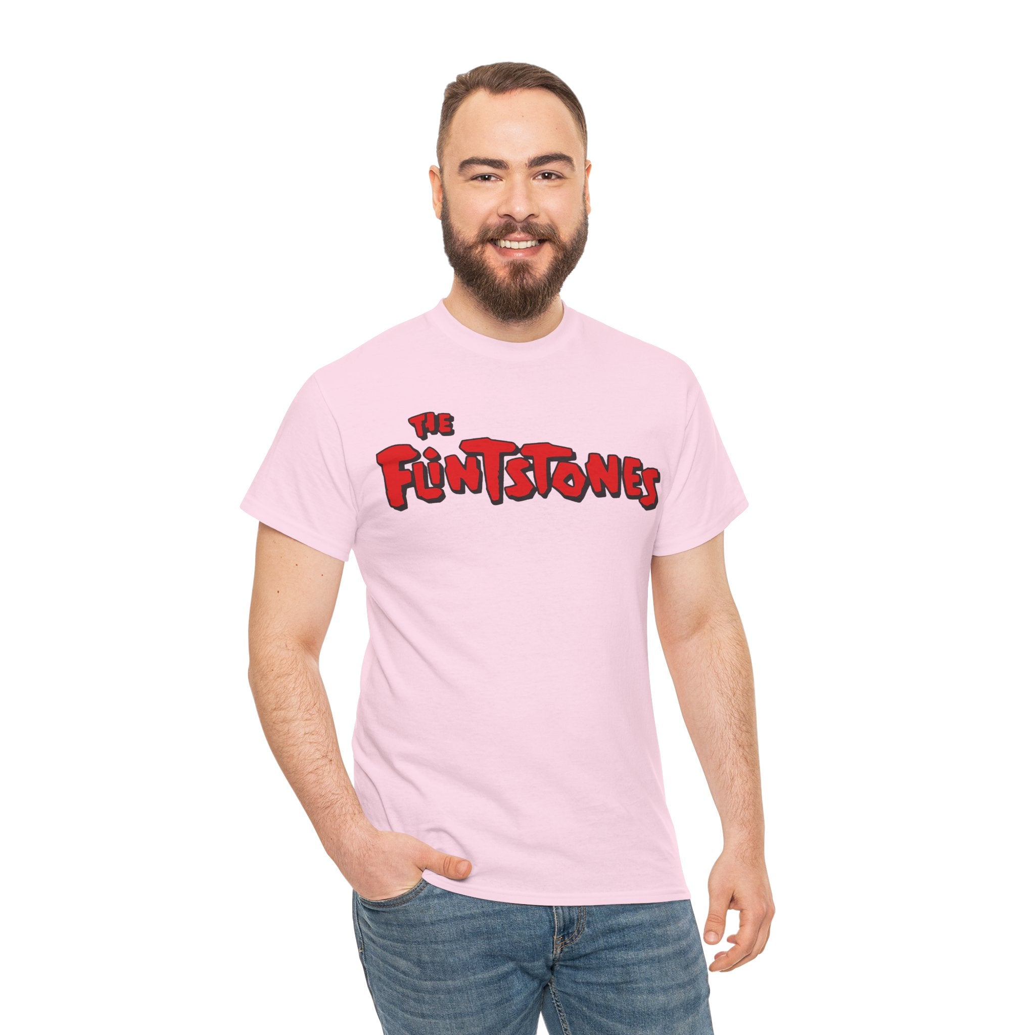 The Flintstones Logo Tee - Retro Cartoon Graphic T-Shirt