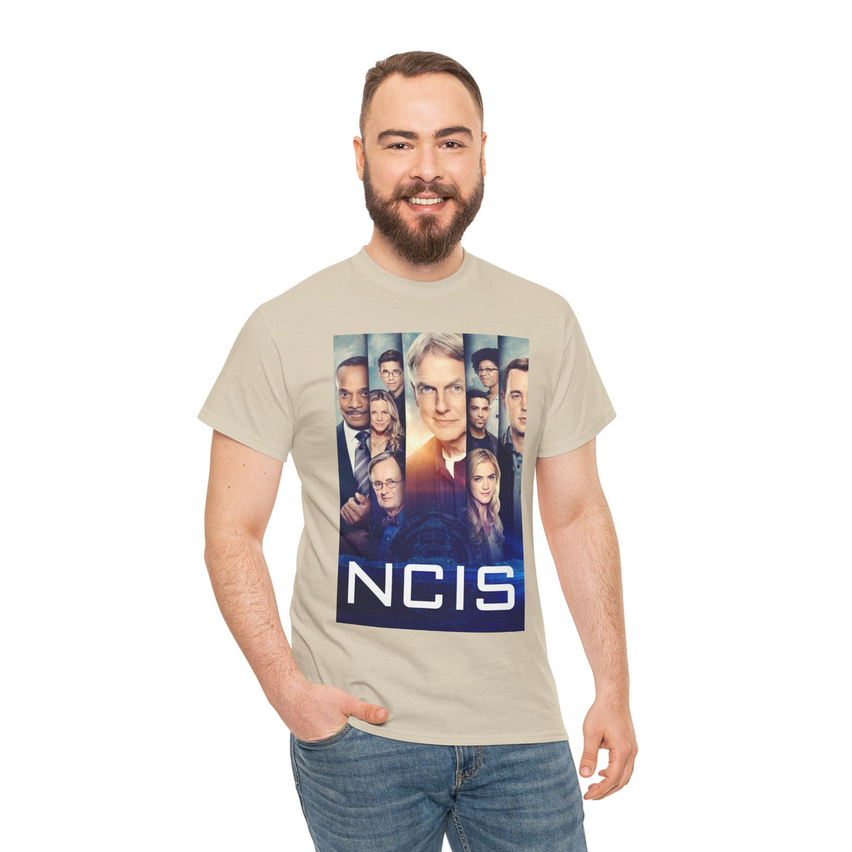NCIS Cast Graphic Inspired Cotton T-Shirt