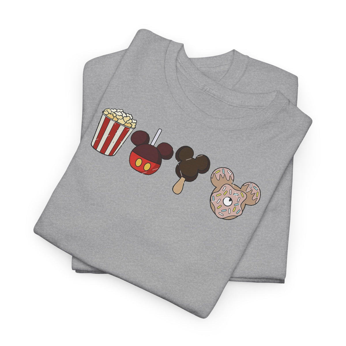 Disney snacks inspired Unisex Heavy Cotton Tee