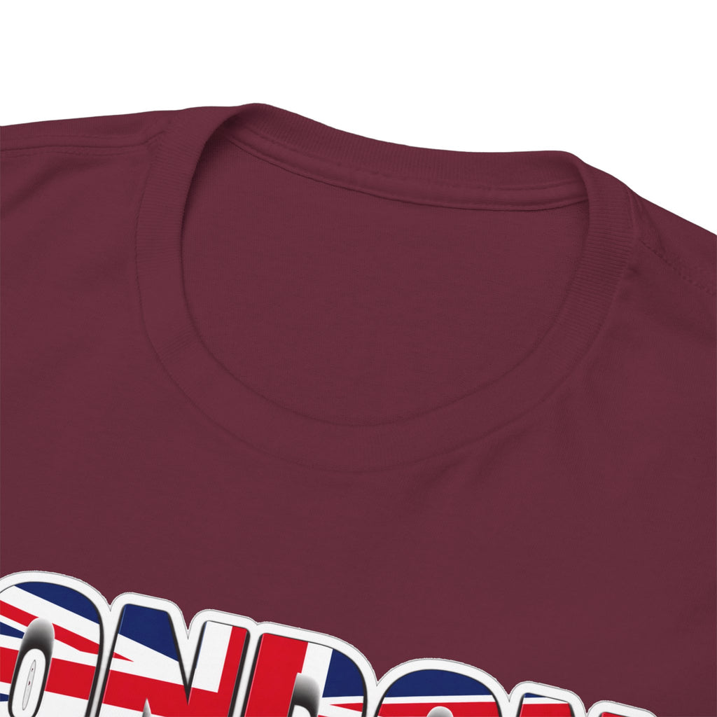 London Union Jack Graphic Tee — Bold UK Travel T-Shirt