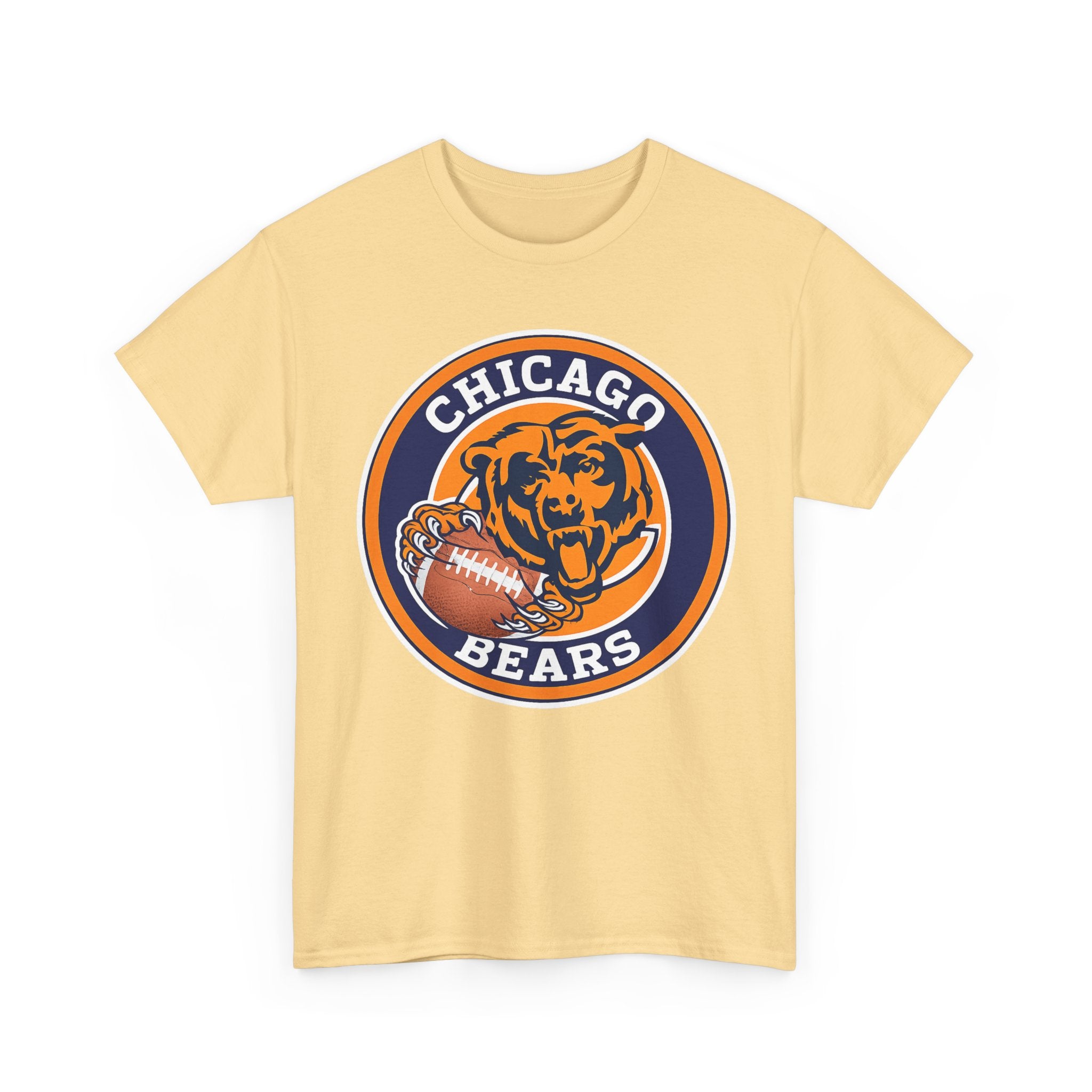 Chicago Bears Vintage Football Tee - Cotton T-Shirt