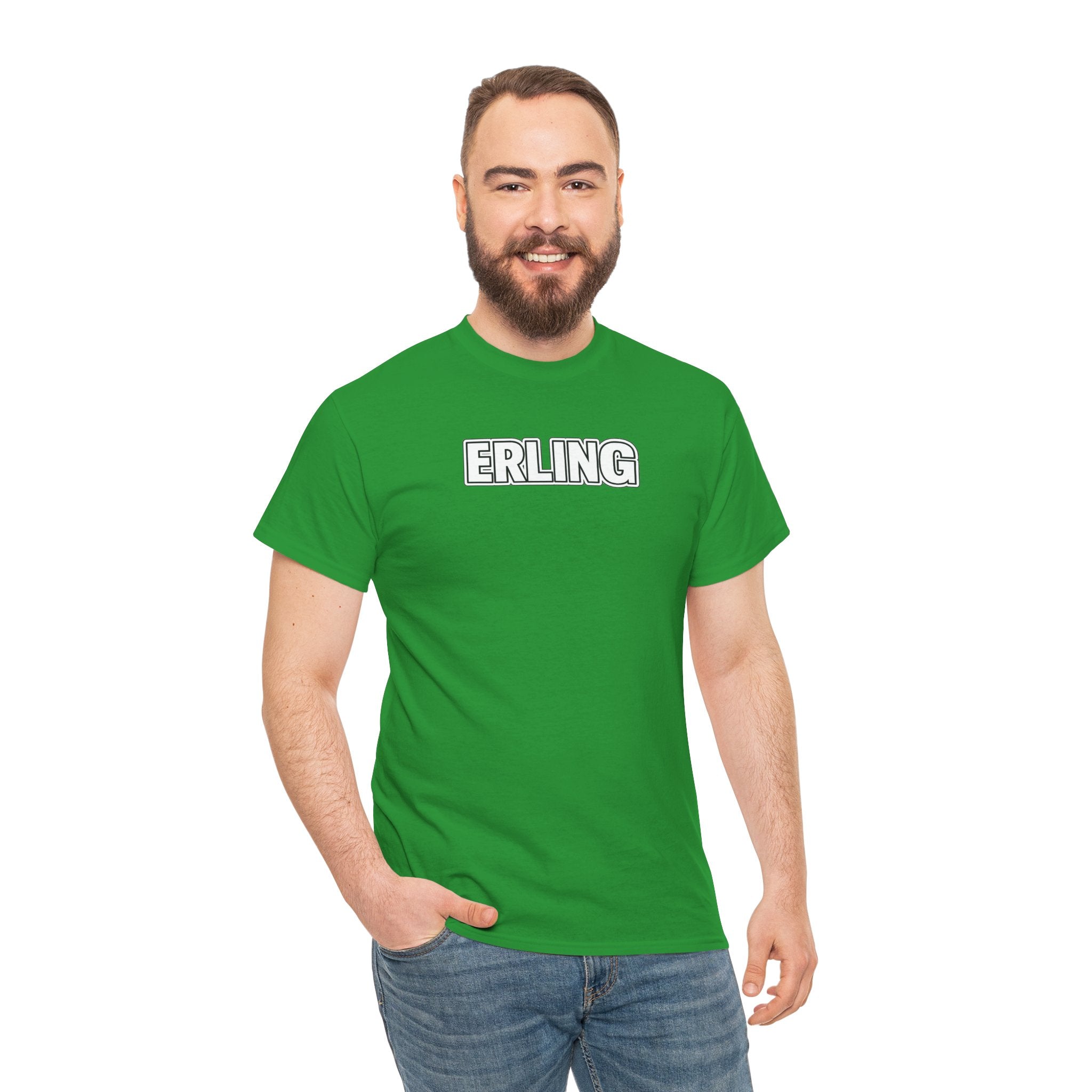 Erling Haaland Name Tee — Personalized Minimalist T-Shirt