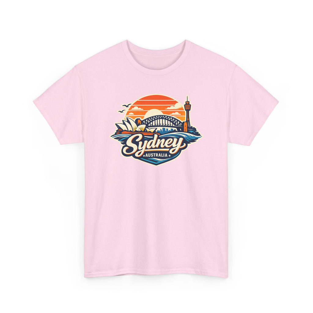 Sydney Australia Sunset Tee — Vintage Coastal Travel T‑Shirt