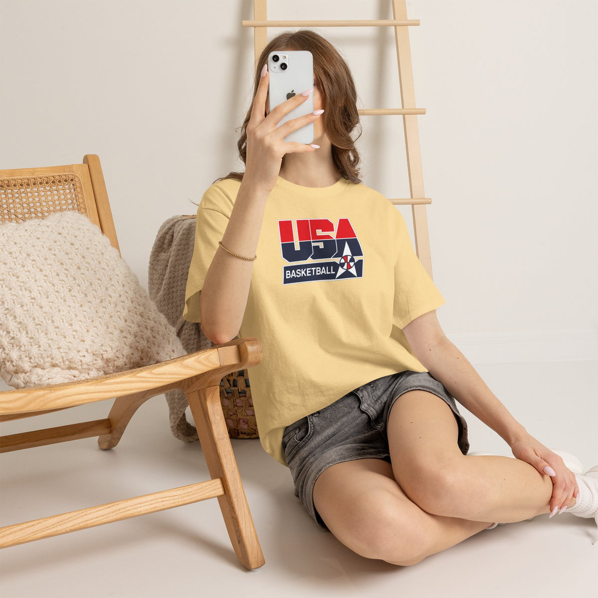 USA Basketball Patriotic Cotton T-Shirt / Tee
