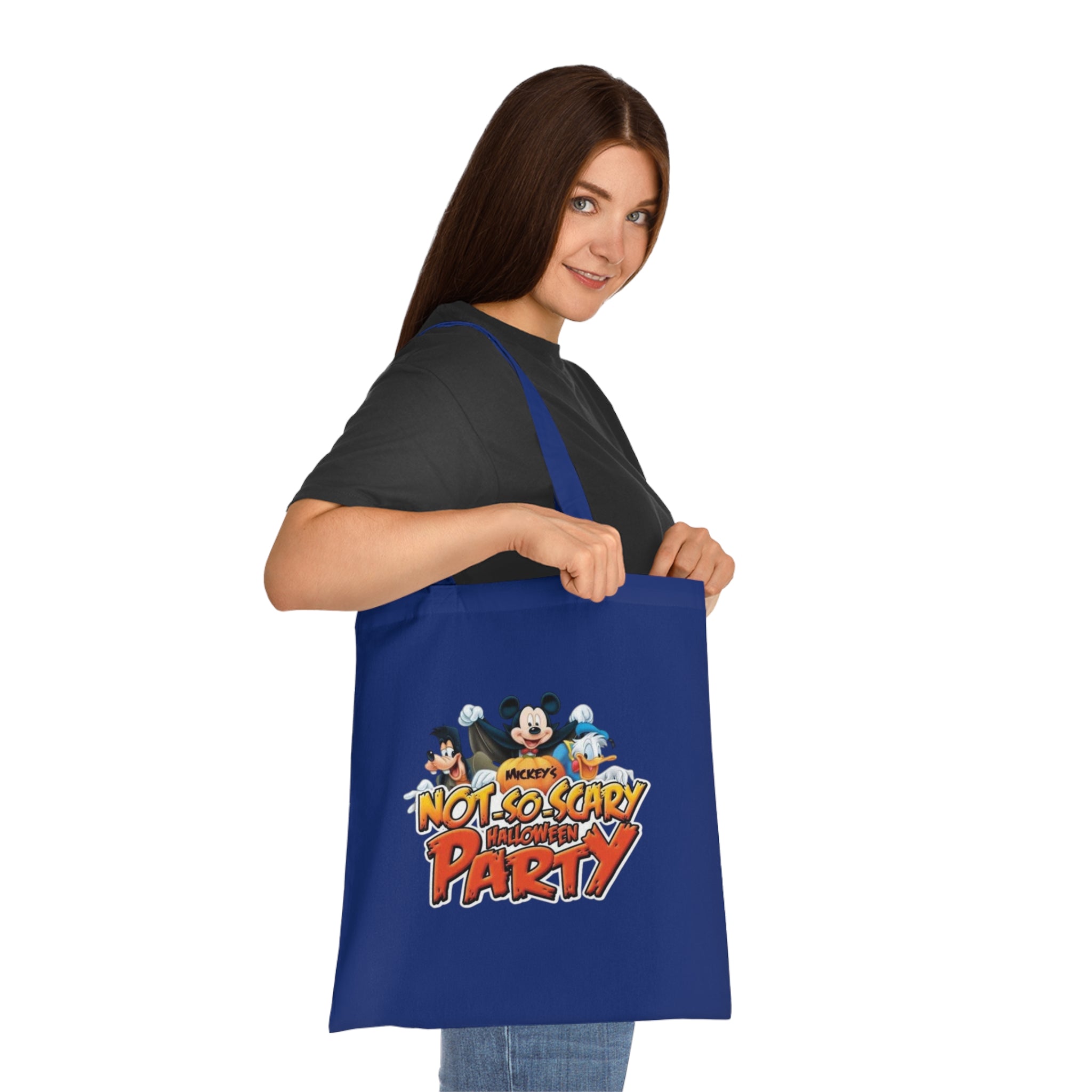 Mickey "Not So Scary Halloween Party" Cotton Tote — Disney Trick-or-Treat Bag
