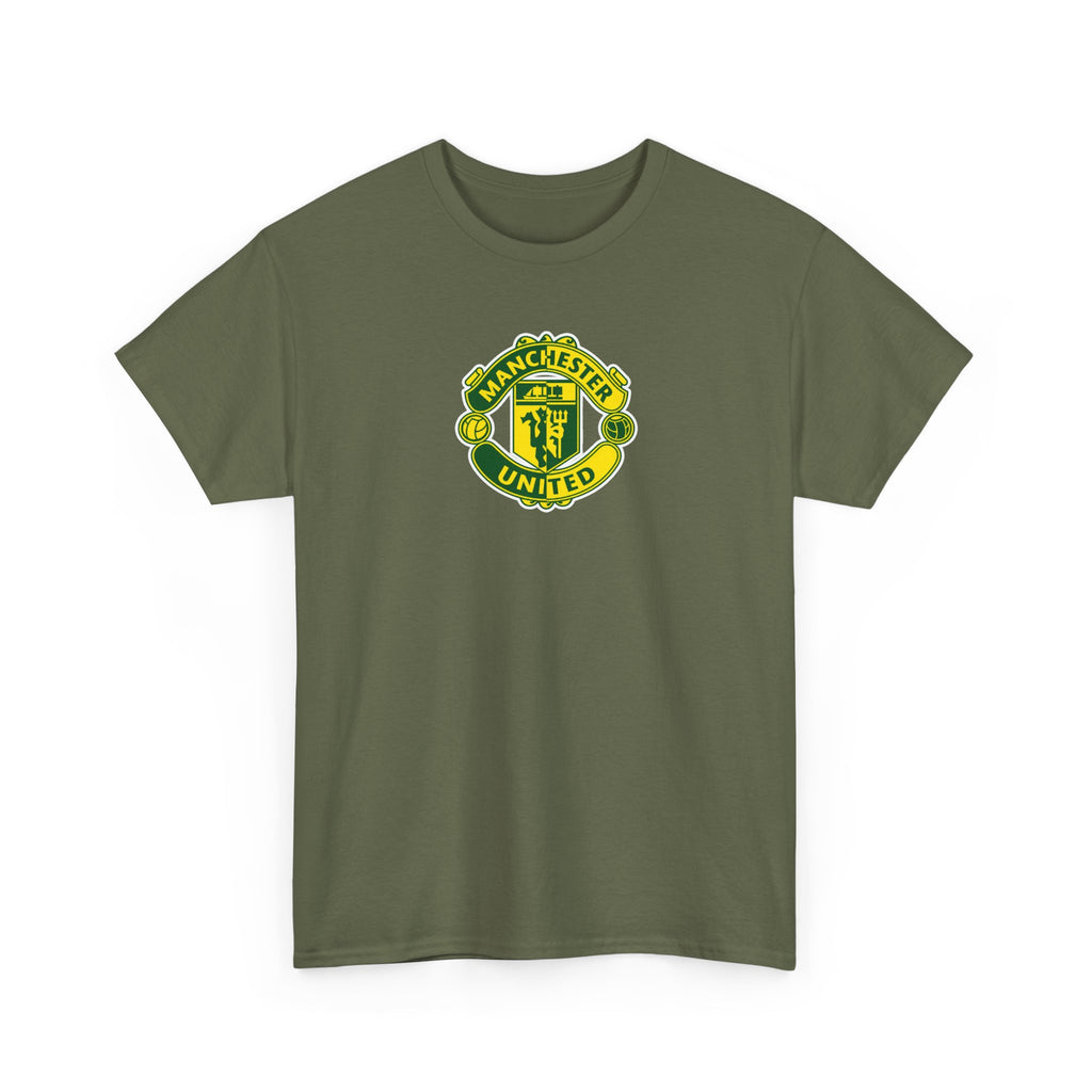 Manchester United Retro Crest Cotton T-Shirt