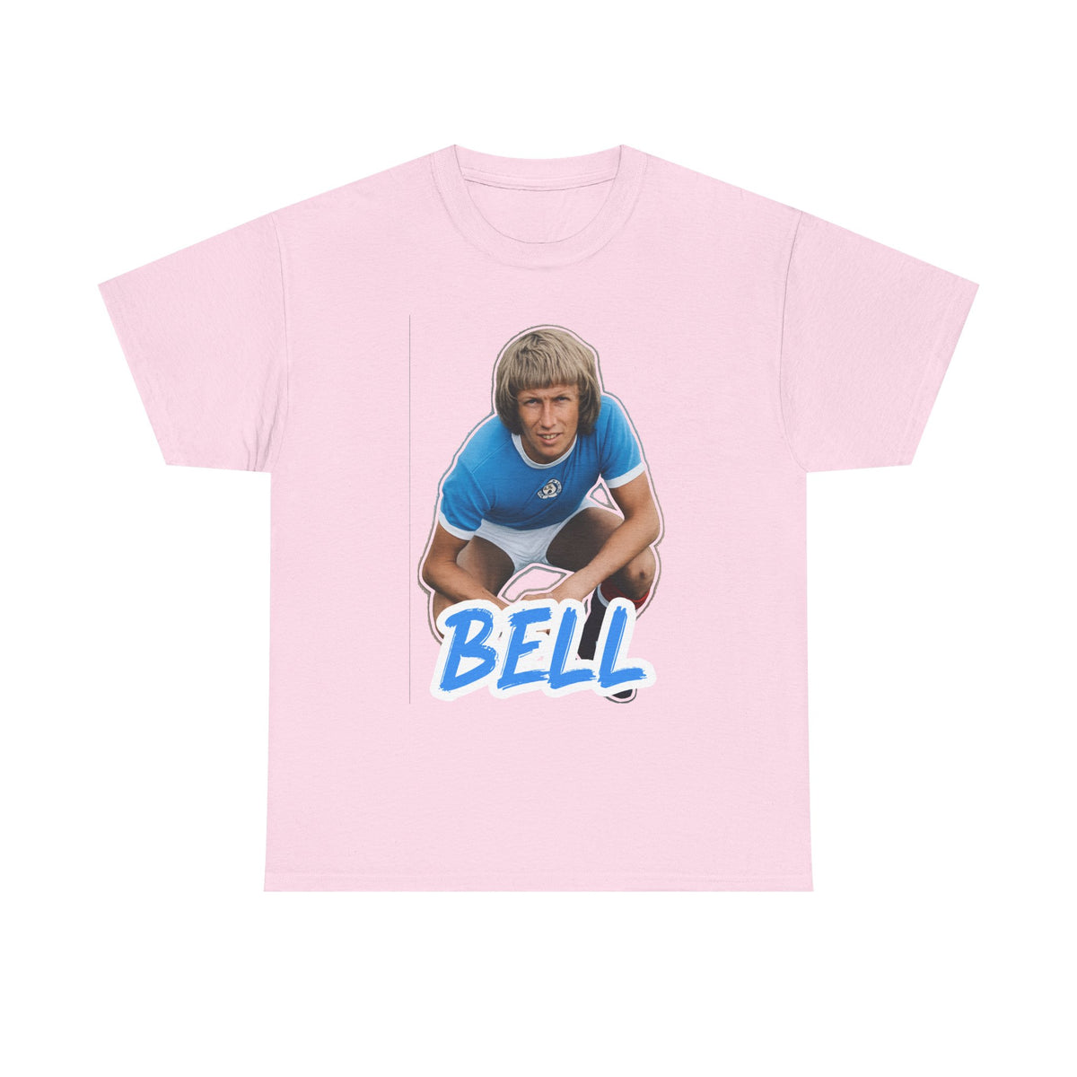 Colin Bell Manchester City Legend Retro Soccer Tee — Vintage Player Graphic T-Shirt