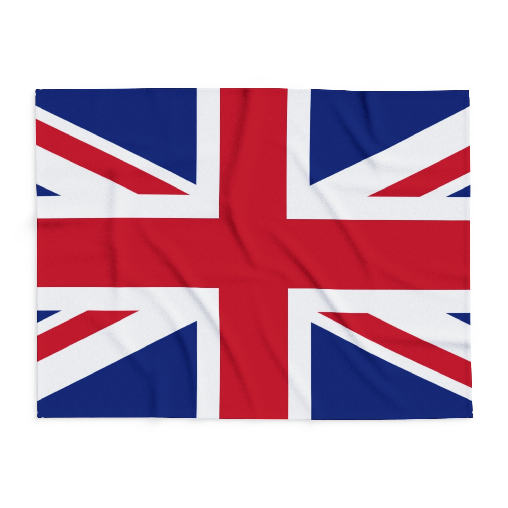 Union Jack Fleece Blanket — British Flag Cozy Throw