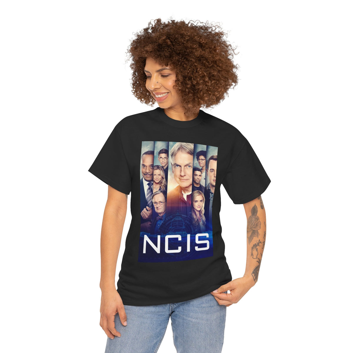 NCIS Cast Graphic Inspired Cotton T-Shirt