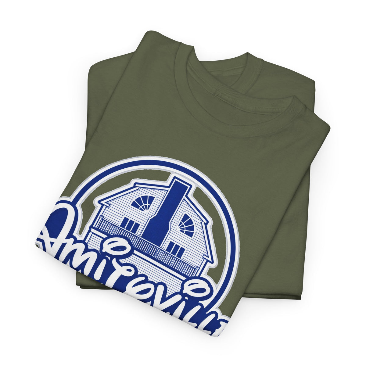 Amityville Horror Tee – "Amityville: The Scariest Place on Earth" Graphic Shirt