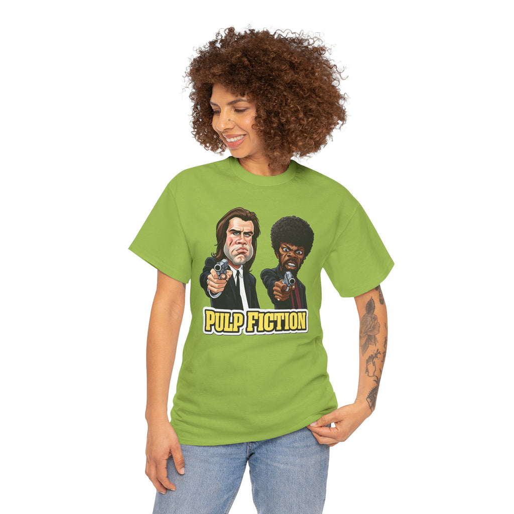 Pulp Fiction Graphic Tee - Retro Movie Poster T-Shirt