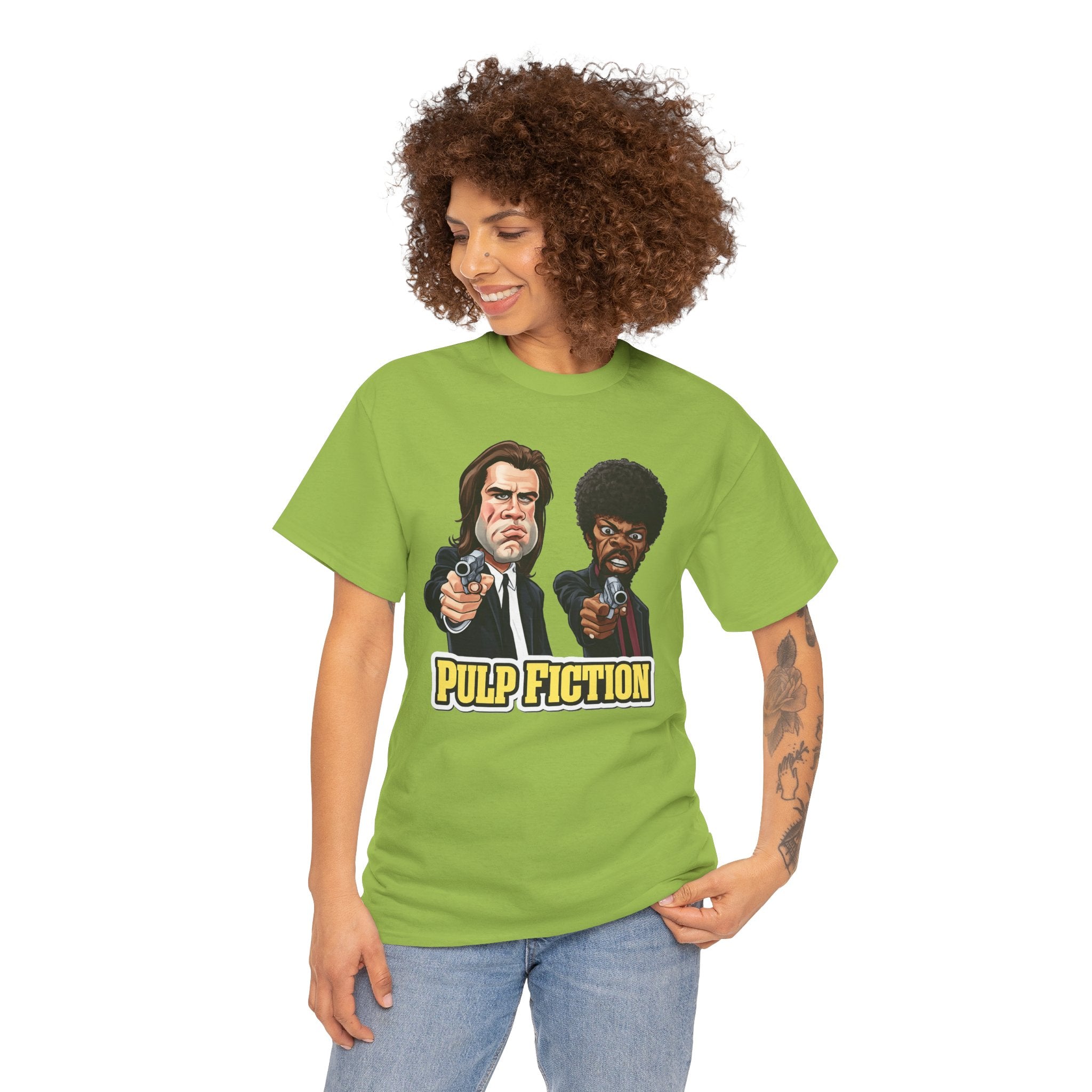 Pulp Fiction Graphic Tee - Retro Movie Poster T-Shirt