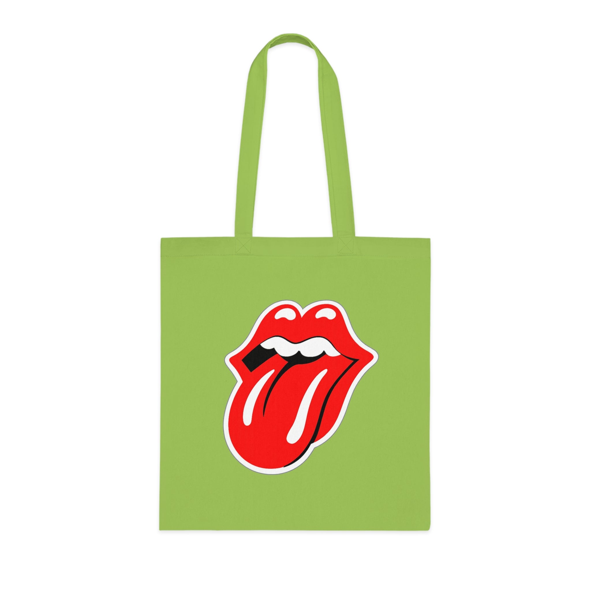 Rock Red Tongue Graphic Tote Bag
