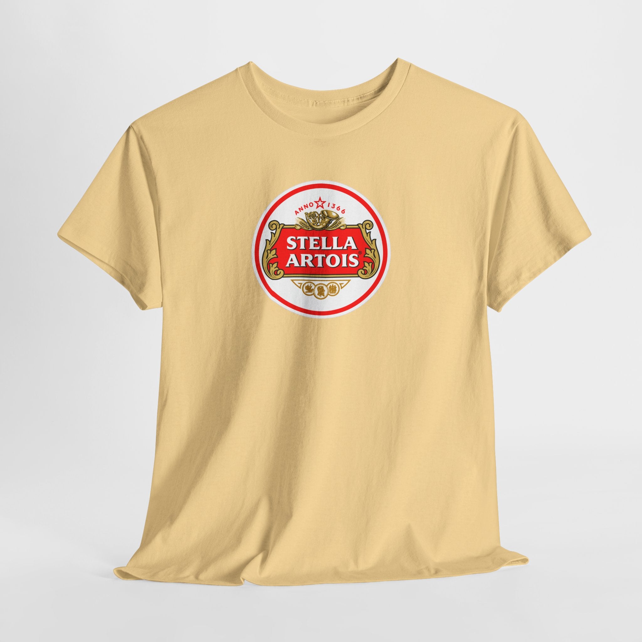 Beer Logo T-Shirt — Stella Artois Inspired Vintage Crest Tee