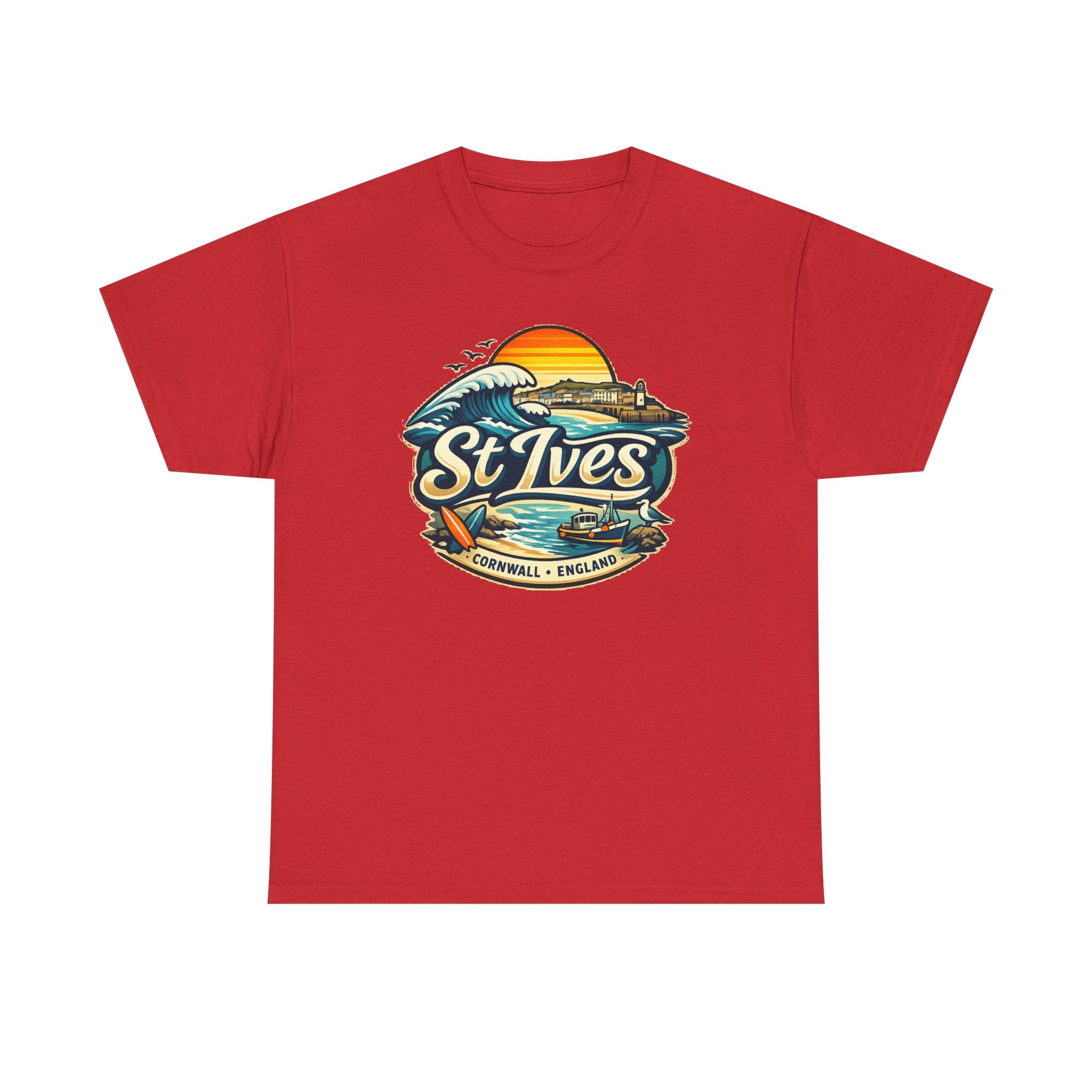 St Ives Cornwall Vintage Surf Tee