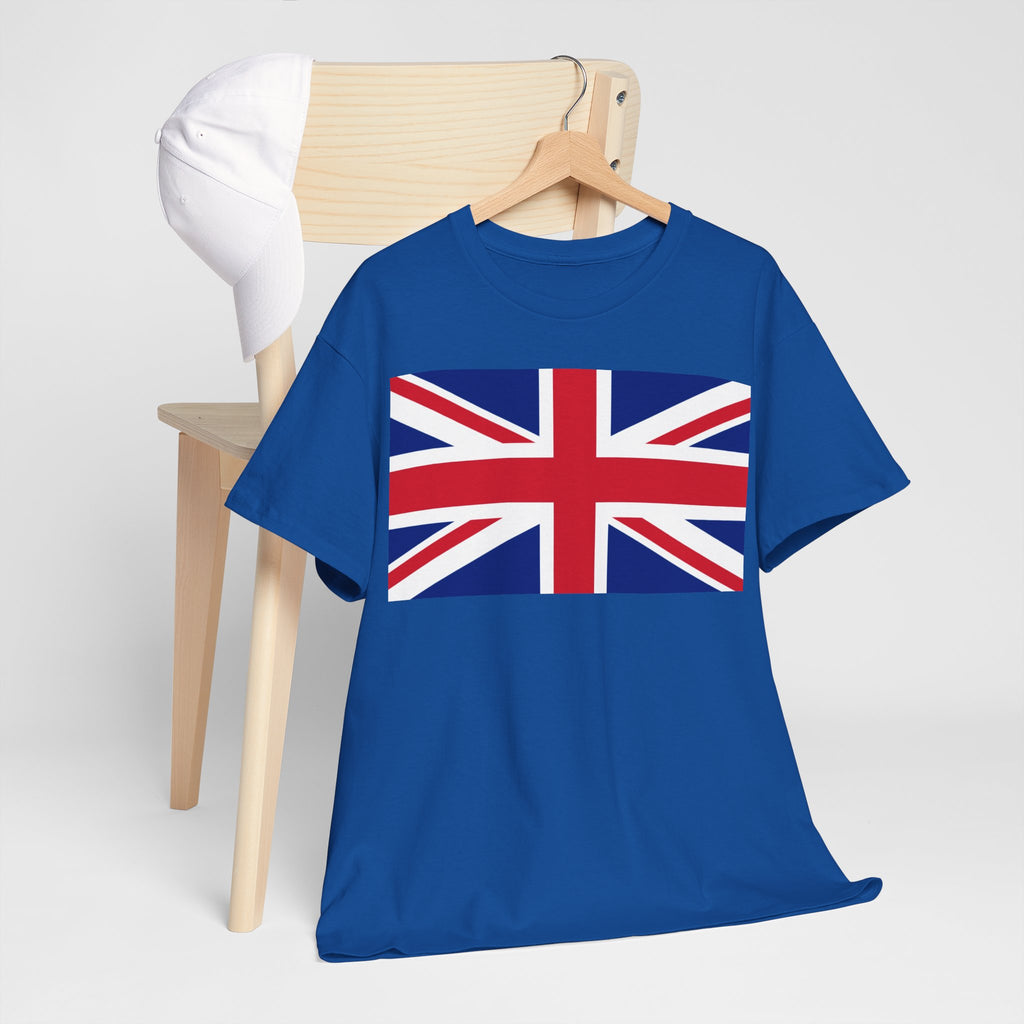 Union Jack Flag T‑Shirt — British Flag Tee for UK Pride & Travel