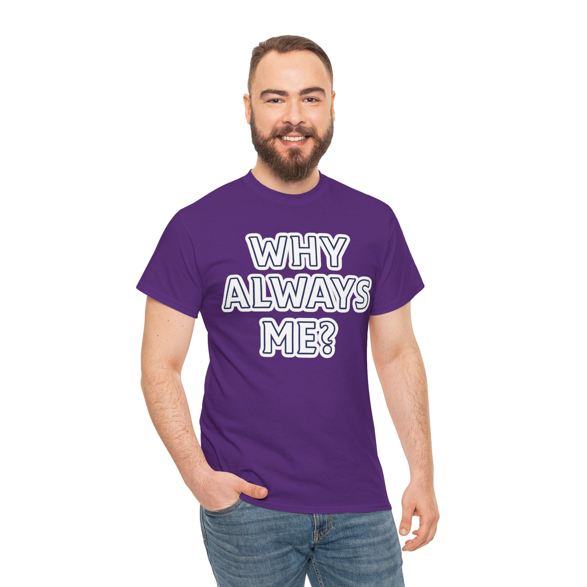 "Why Always Me?" Manchester City Inspired Graphic Tee