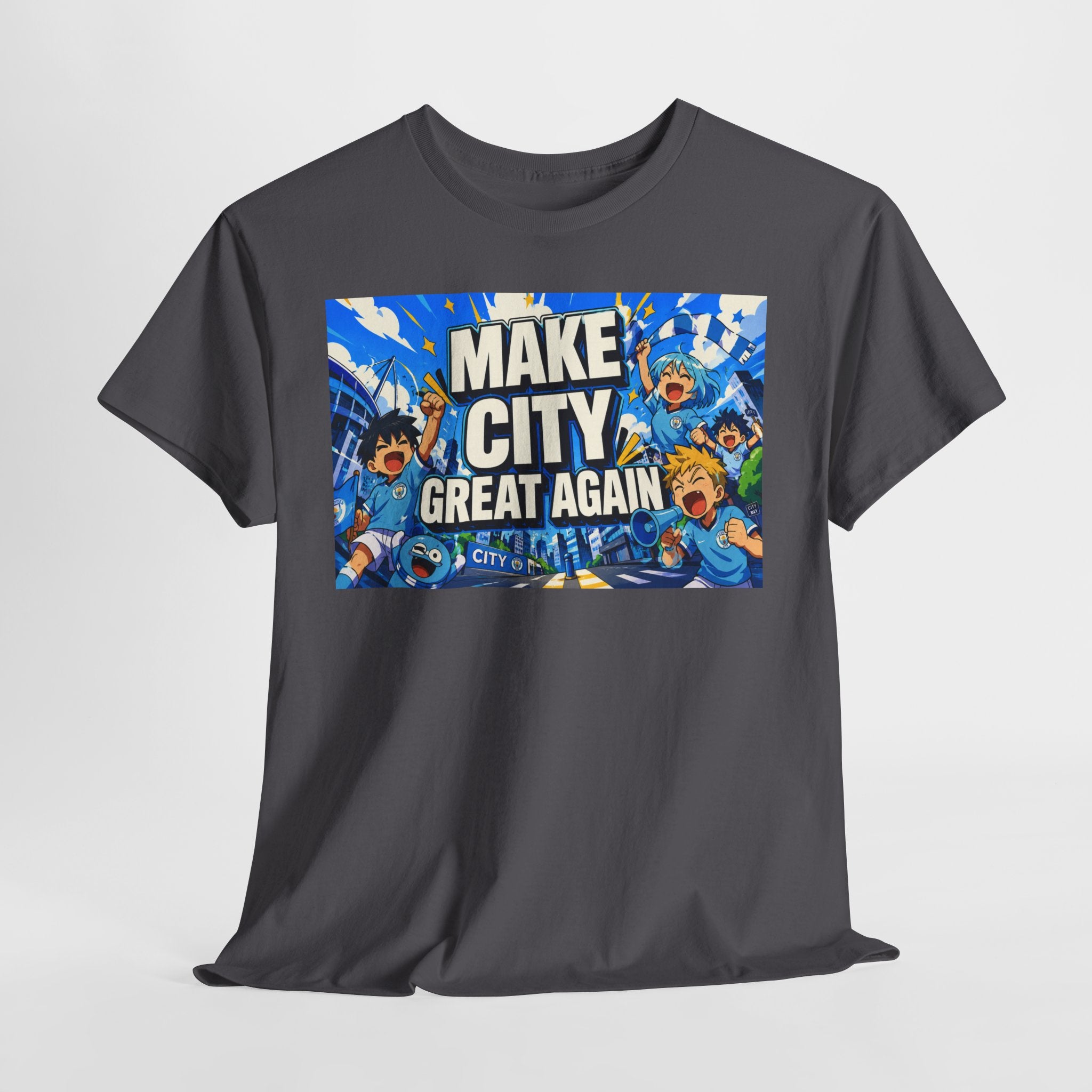 Make City Great Again Graphic Tee — Urban Skateboard Streetwear T-Shirt