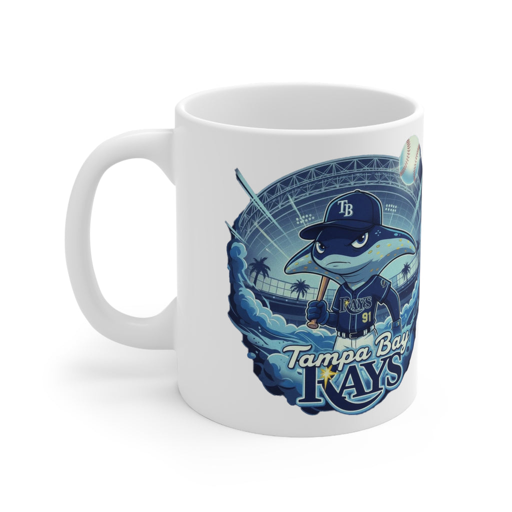 Tampa Bay Rays Mascot Ceramic Coffee Mug — 11oz & 15oz