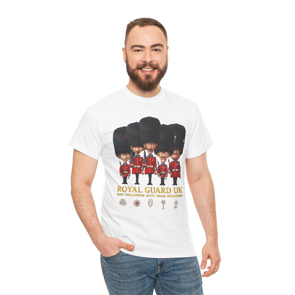 Royal Guard UK T-Shirt — Cute British Guards Illustration Tee