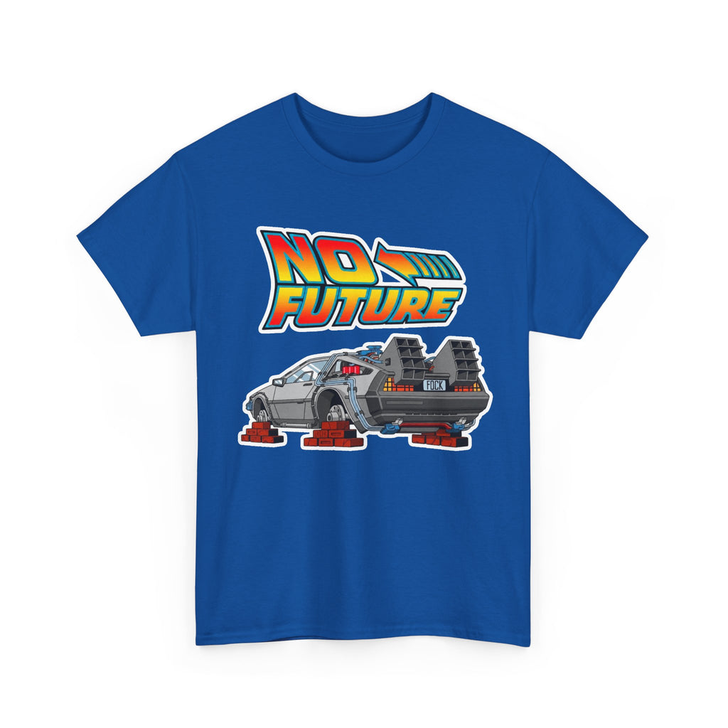 No Future DeLorean Cotton T-Shirt