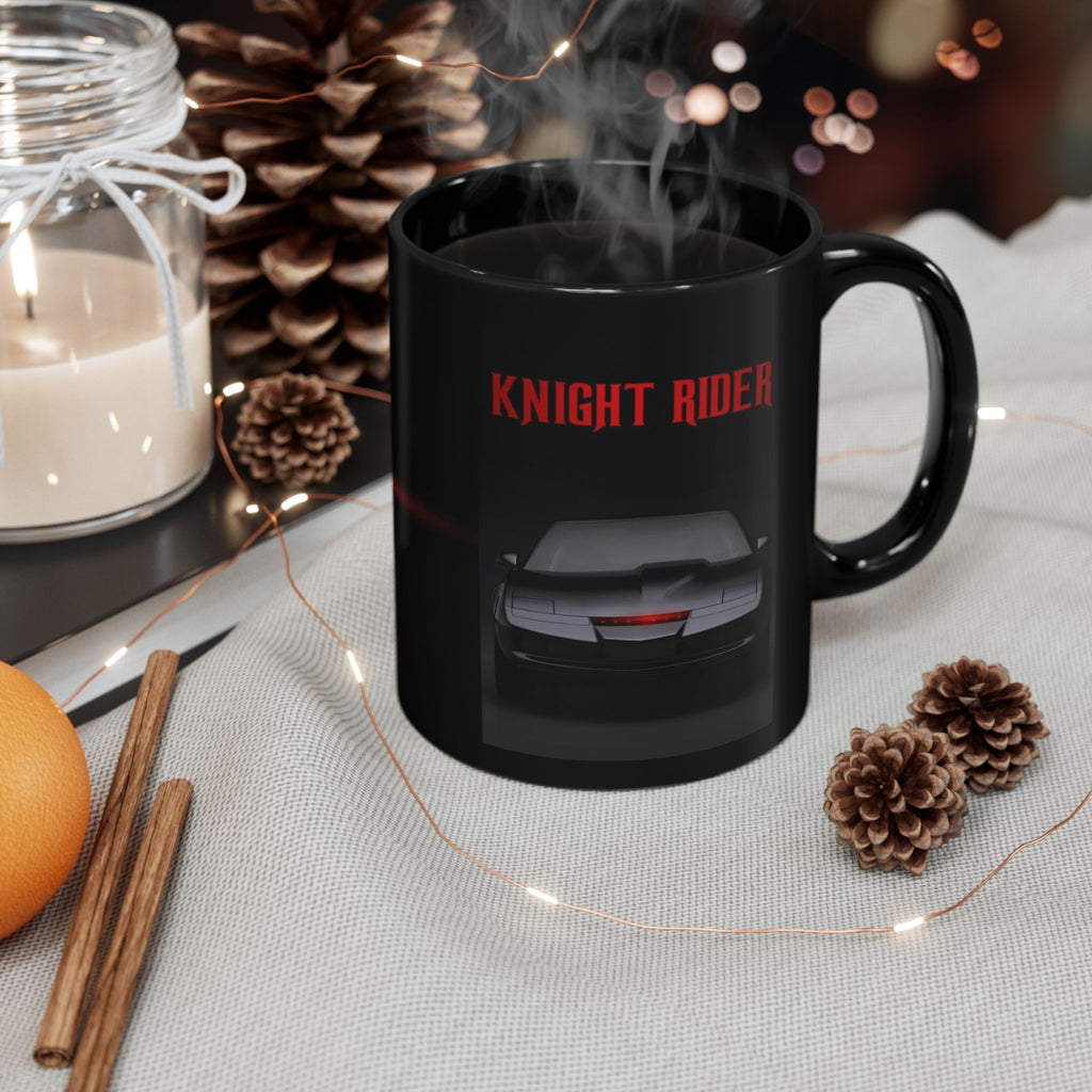 Knight Rider Mug — Retro KITT Car Coffee Cup (11oz & 15oz)