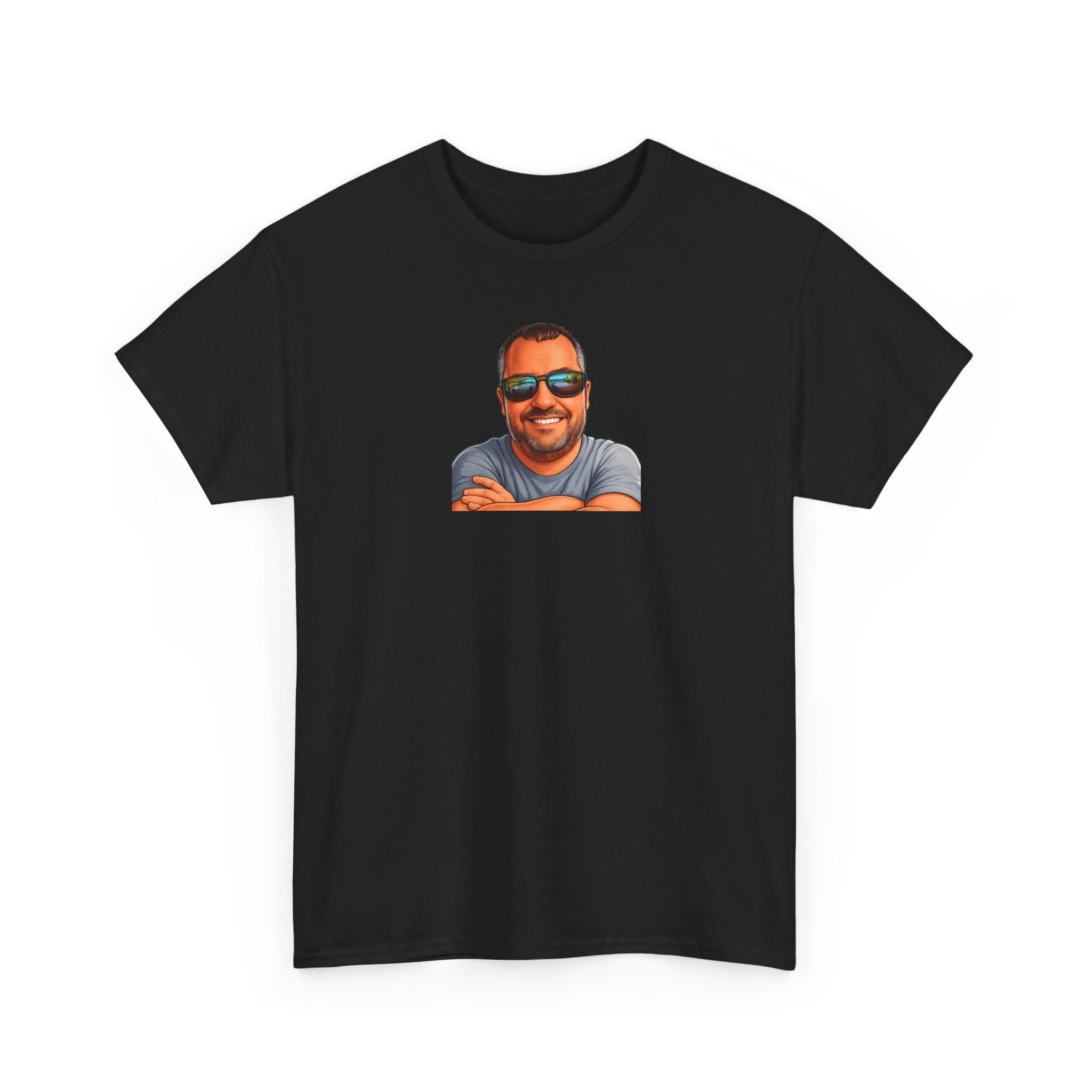 Graphic Tee — "E.T. Phoned Home" Smiling Guy Retro Design