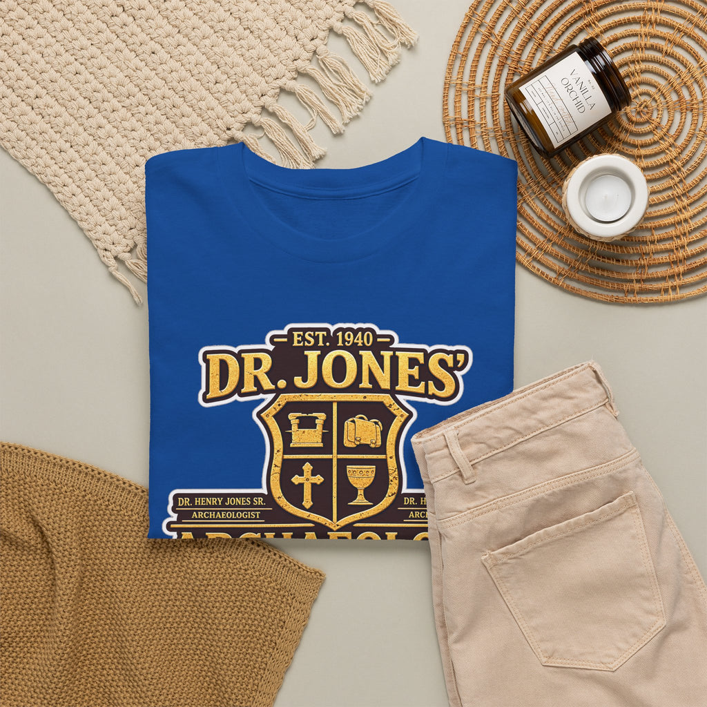 Dr. Jones Archaeology Vintage Adventure Cotton T-Shirt