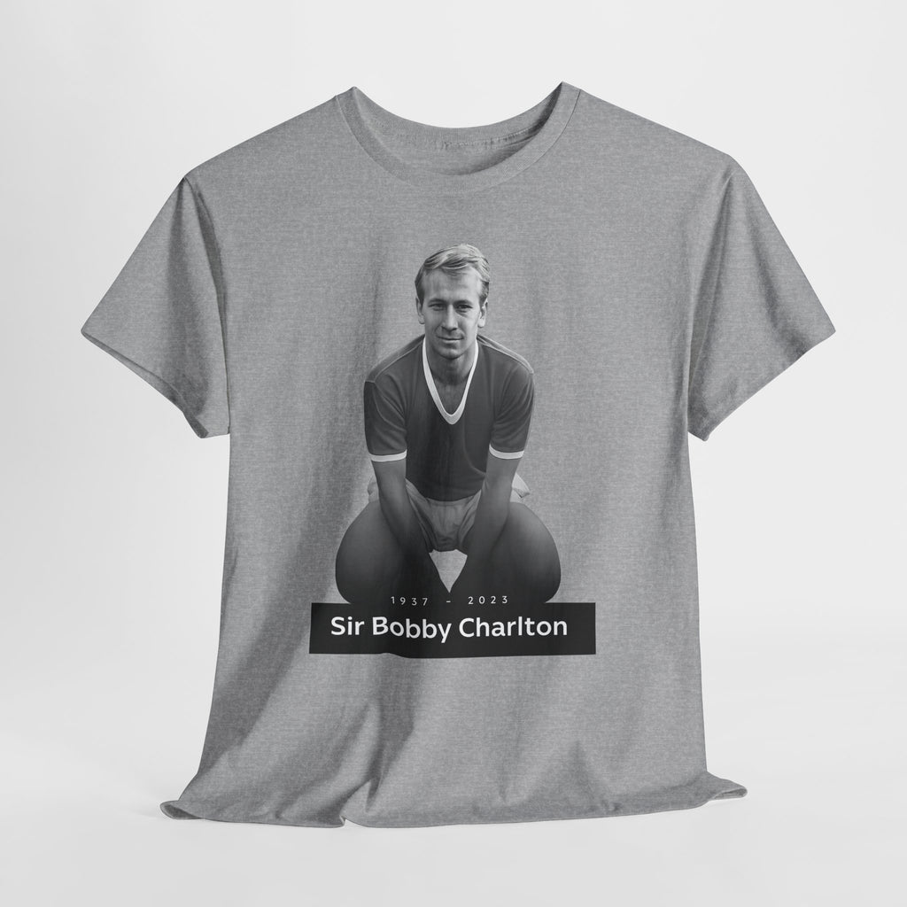 Sir Bobby Charlton Football Legend Cotton T‑Shirt