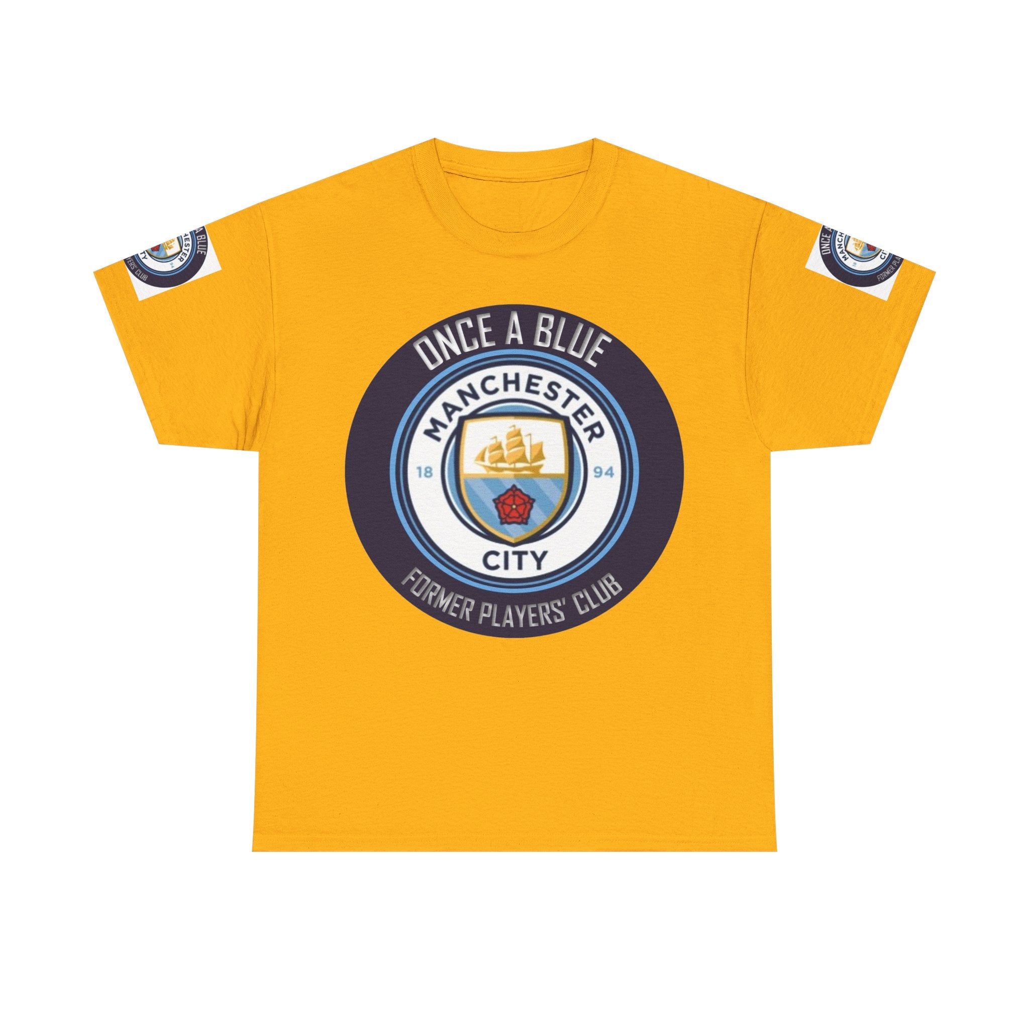 Manchester City 'Once A Blue' Tee — Former Players Club Football Shirt