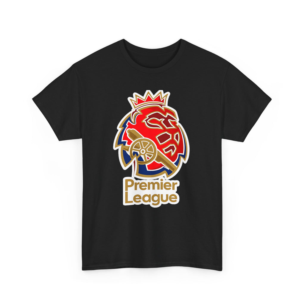 Arsenal Premier League Lion Logo T-Shirt — Soccer Fan Tee