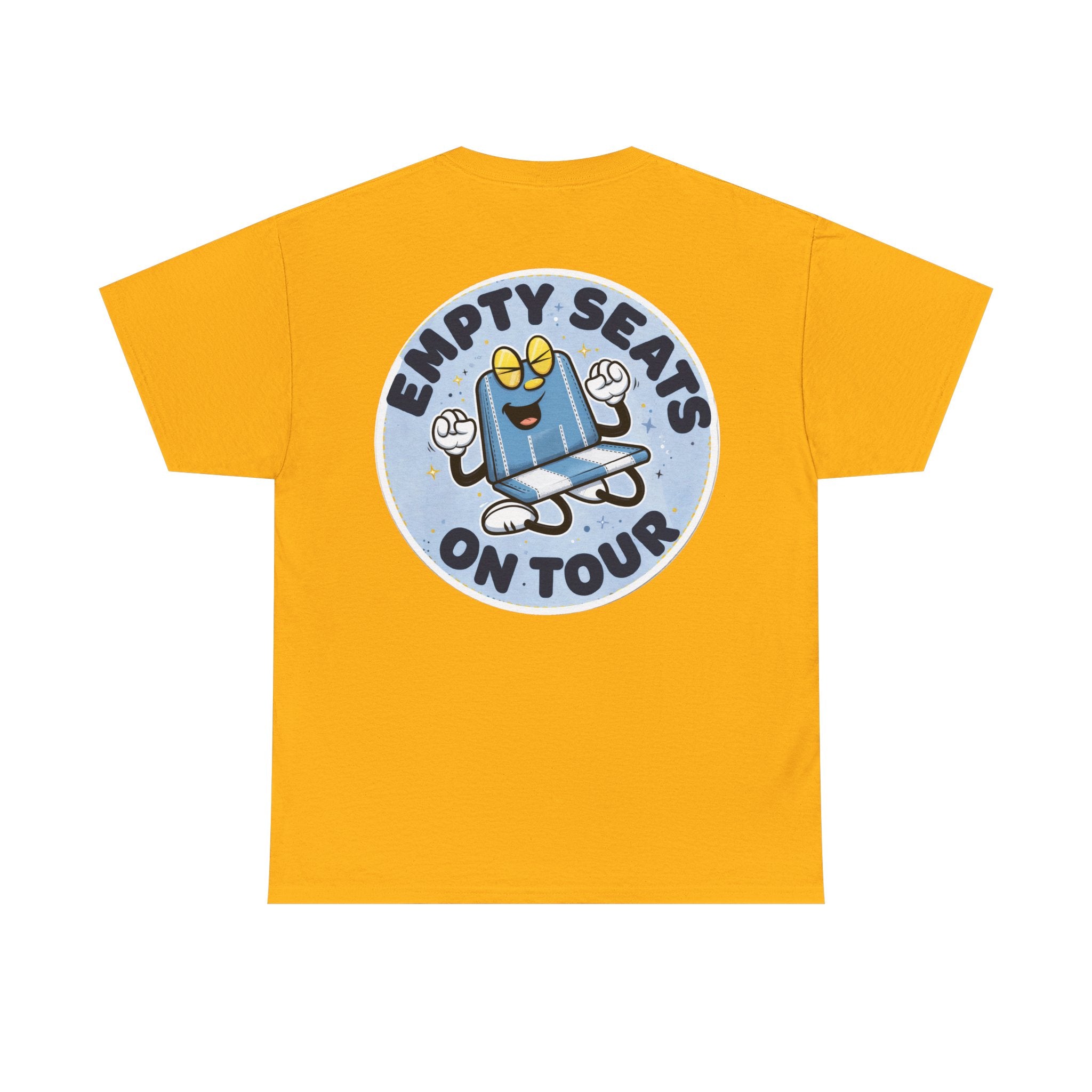 Manchester City T-Shirt — 'Empty Blue Seats On Tour' Retro Skate Graphic Tee