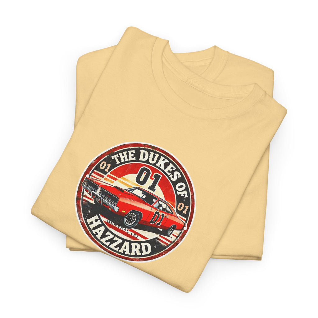 Dukes of Hazzard '01' Car Logo Cotton T-Shirt