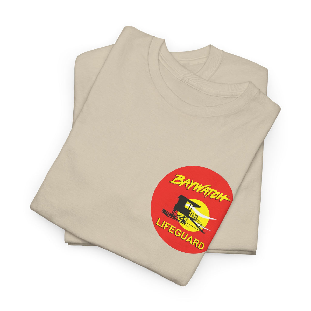 Baywatch Lifeguard Graphic Cotton T-Shirt