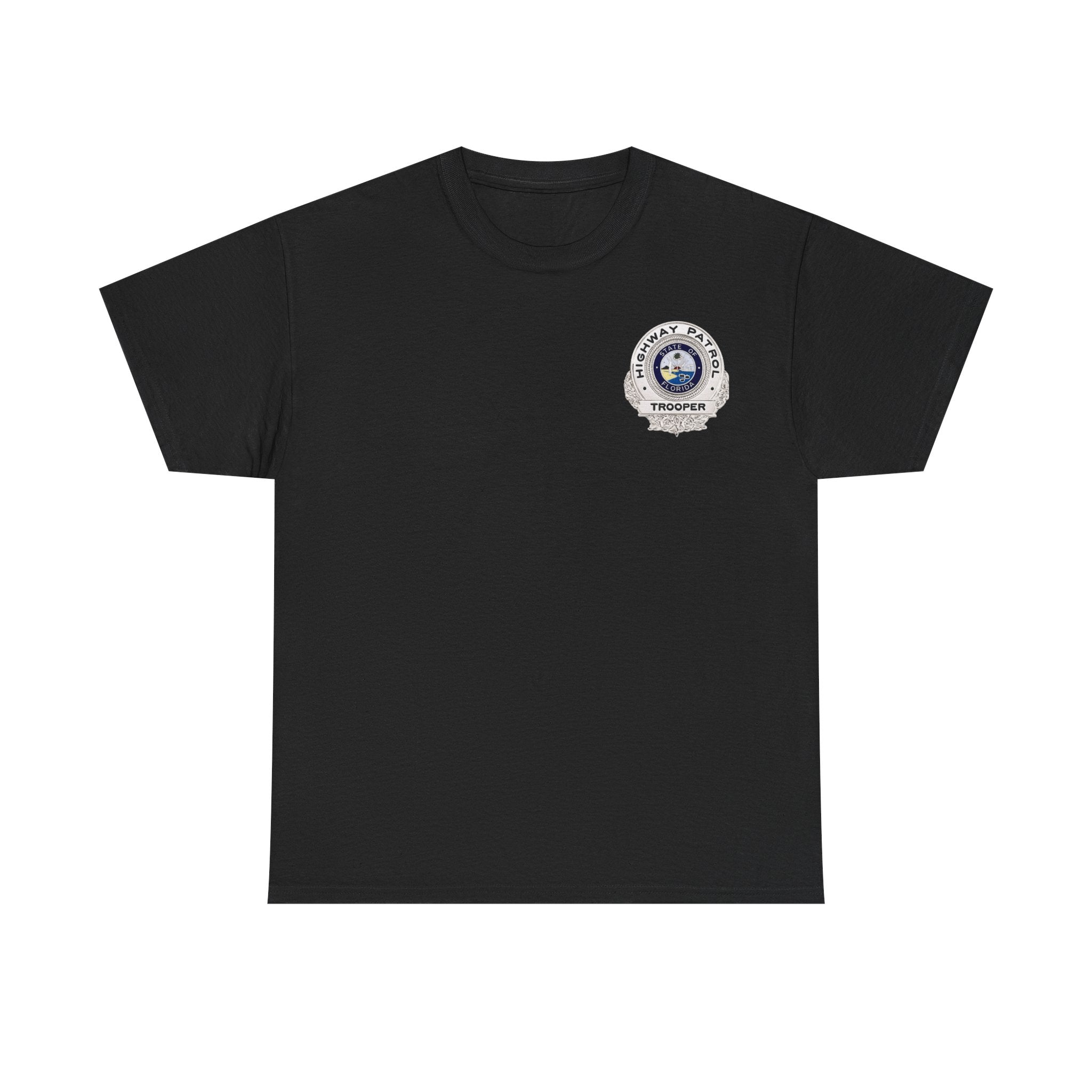 Trooper Steve Police Tribute T-Shirt — "Integrity in Action" Back Print