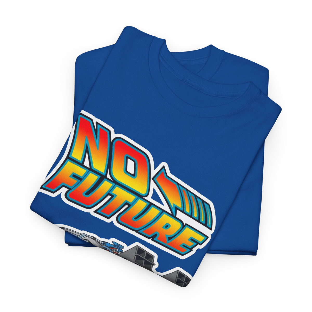 No Future DeLorean Cotton T-Shirt