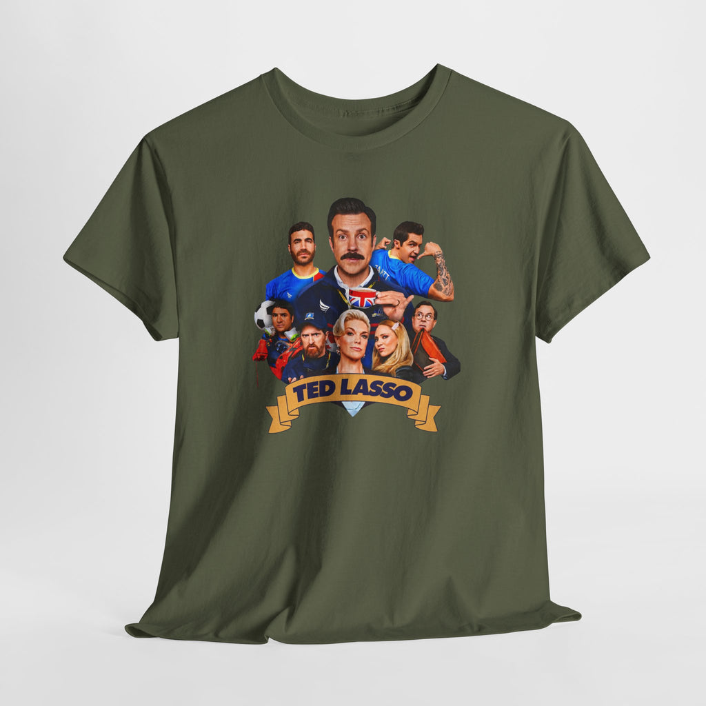 Ted Lasso Inspired Cast Graphic Tee — TV Show Fan Shirt