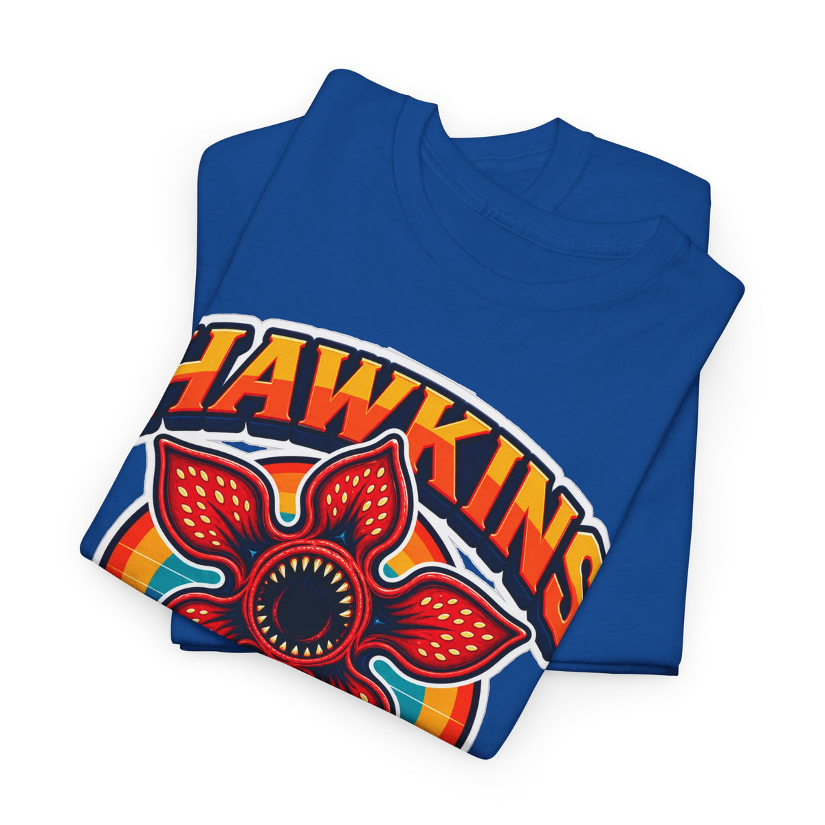 Hawkins Indiana 1983 Demogorgon Floral Cotton T-Shirt