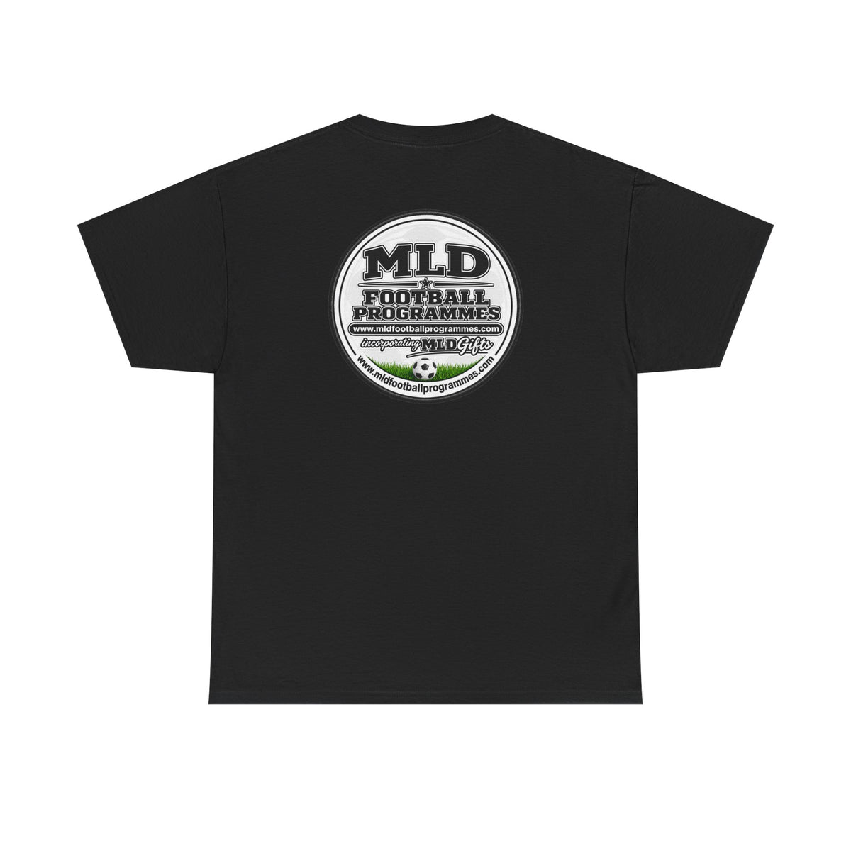 MLD Football Programmes Vintage Logo Cotton T-Shirt